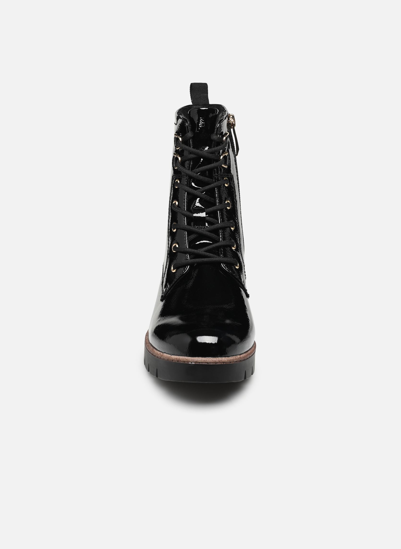 Bottines à lacets 25297-41 femme noir Tamaris Bottines à lacets 25297-41 femme noir BLACK PATENT