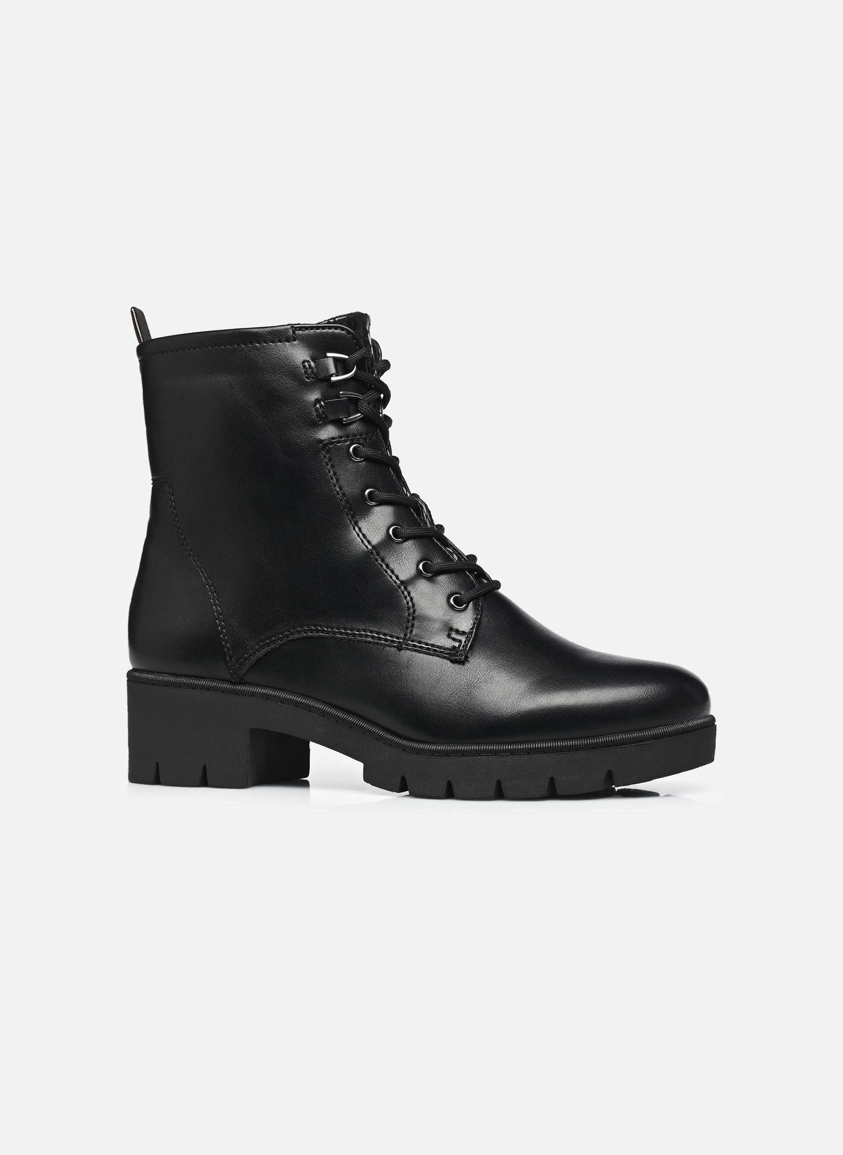 Bottines à lacets 25297-41 femme noir Tamaris Bottines à lacets 25297-41 femme noir BLACK MATT