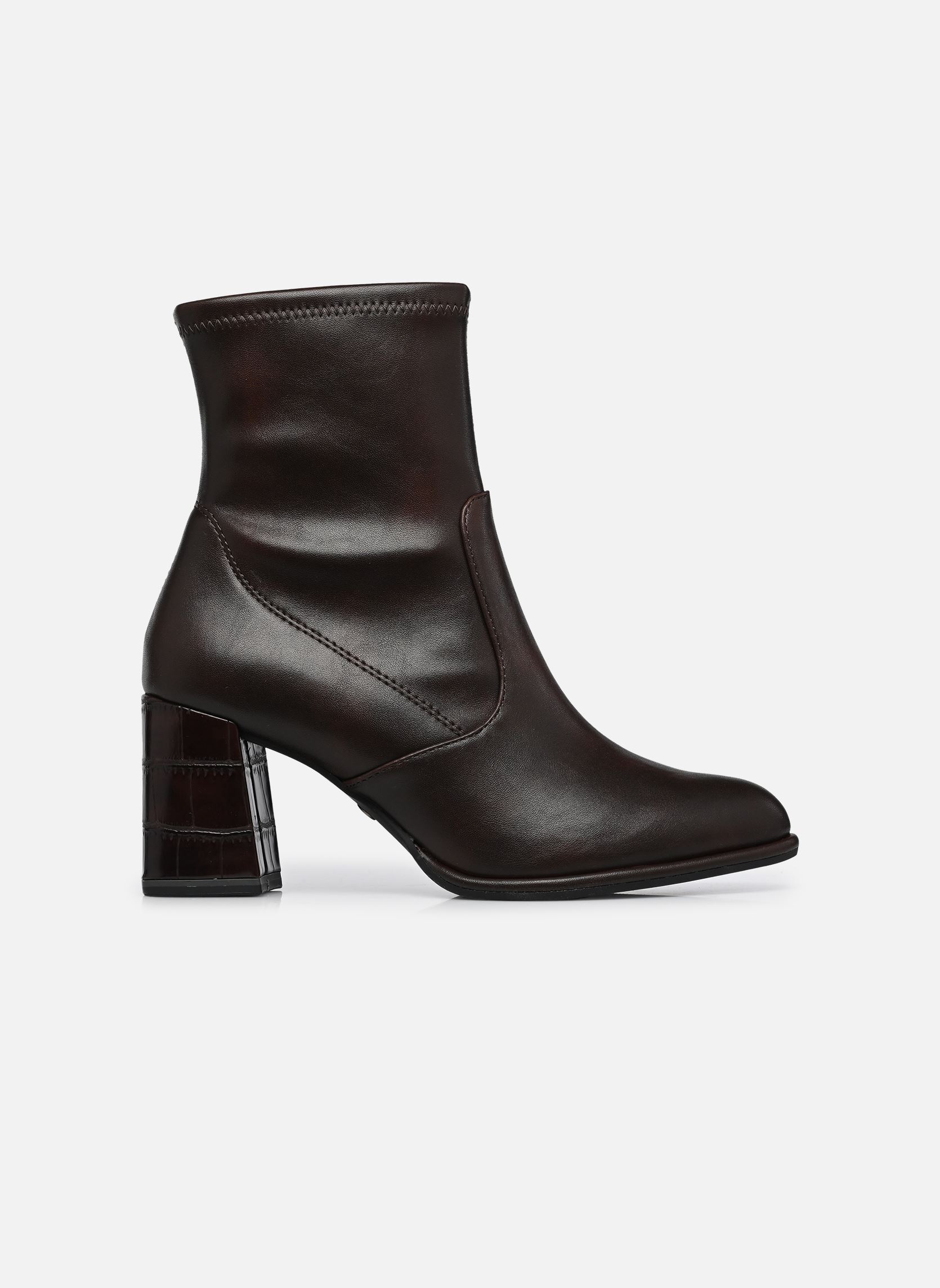 Bottines basses 25357-41 femme marron Tamaris Bottines basses 25357-41 femme marron MAHOGANY COMB