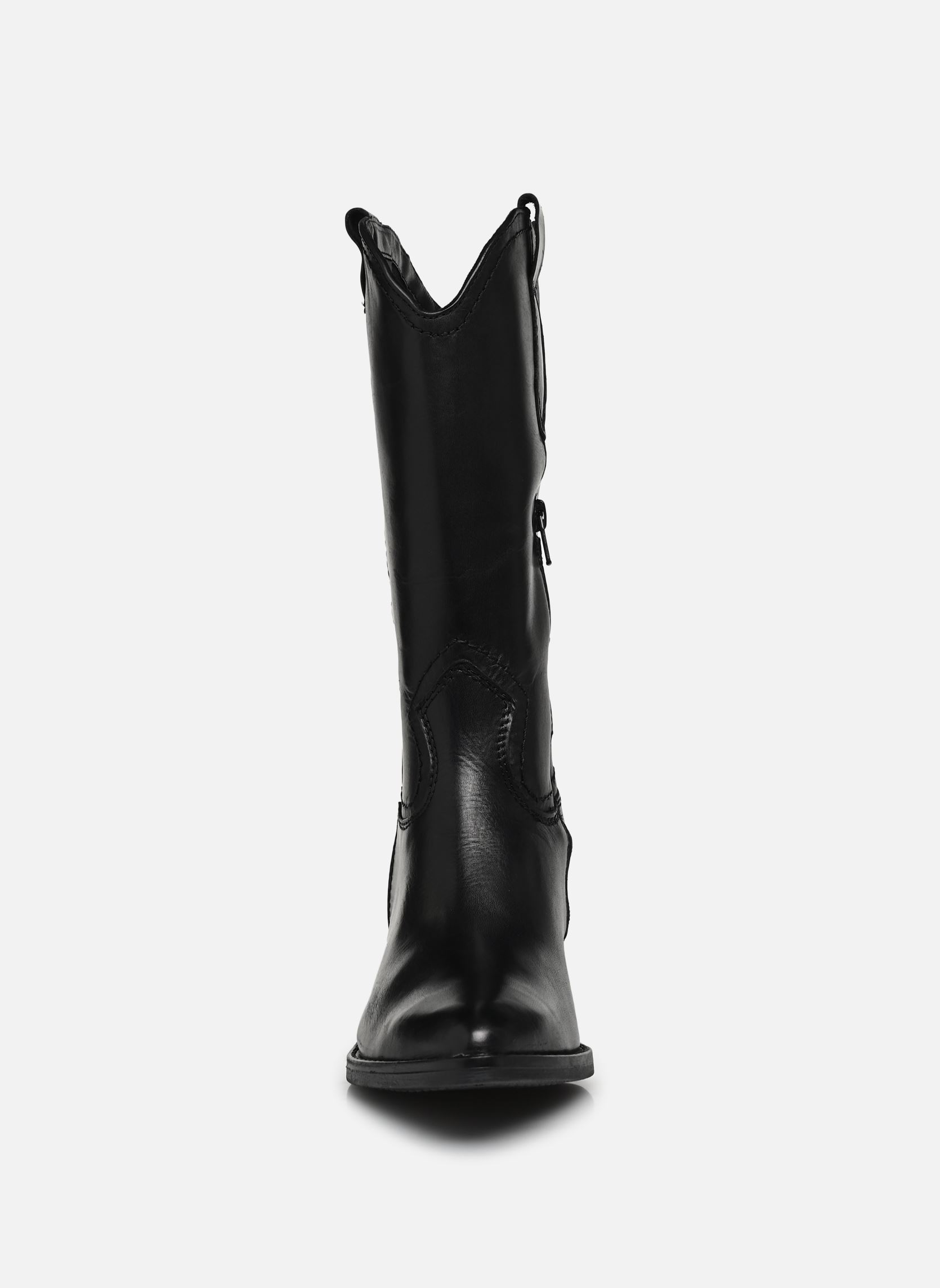 Bottines santiags 25701-41 femme noir Tamaris Bottines santiags 25701-41 femme noir BLACK LEATHER