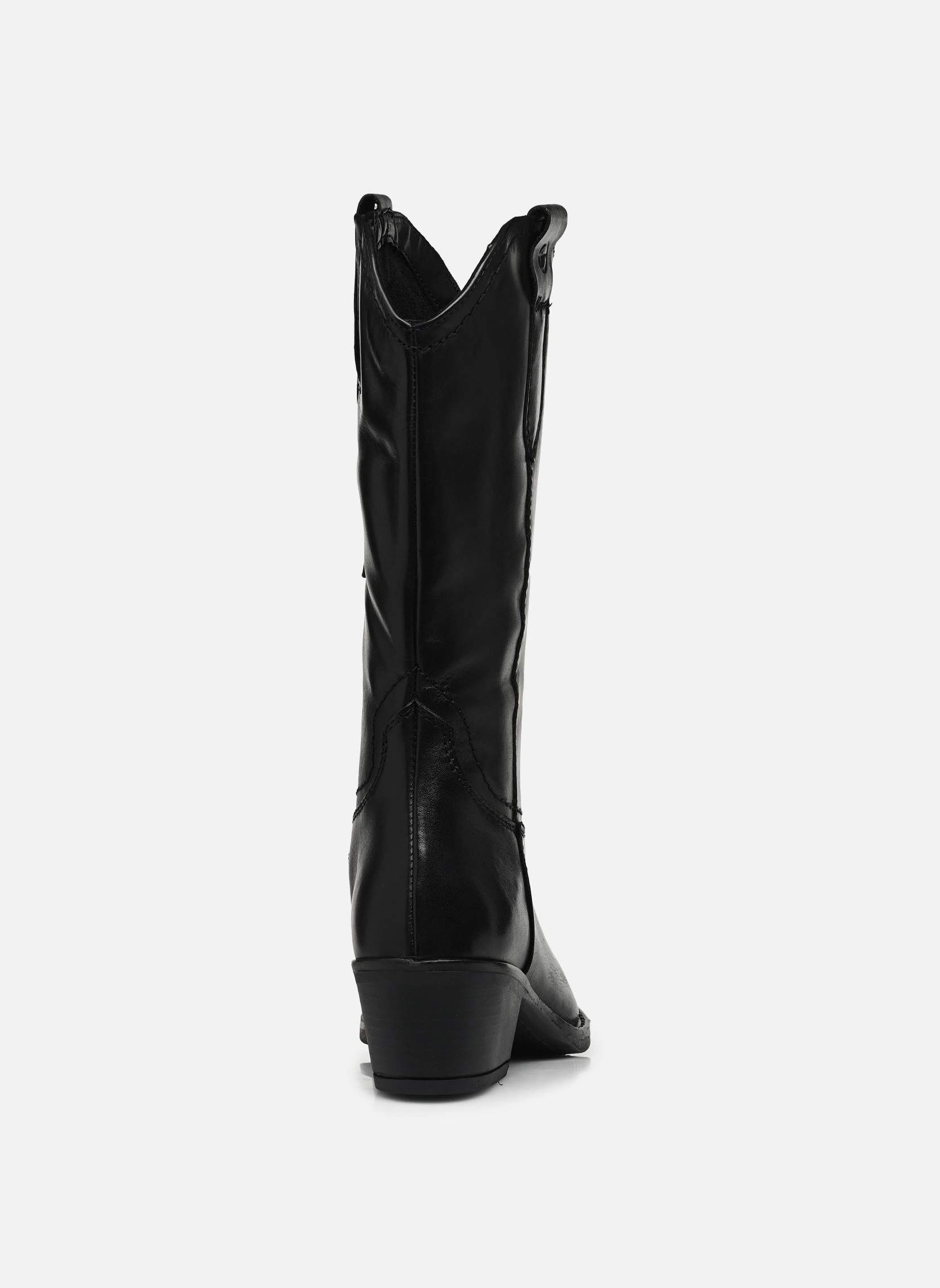 Bottines santiags 25701-41 femme noir Tamaris Bottines santiags 25701-41 femme noir BLACK LEATHER