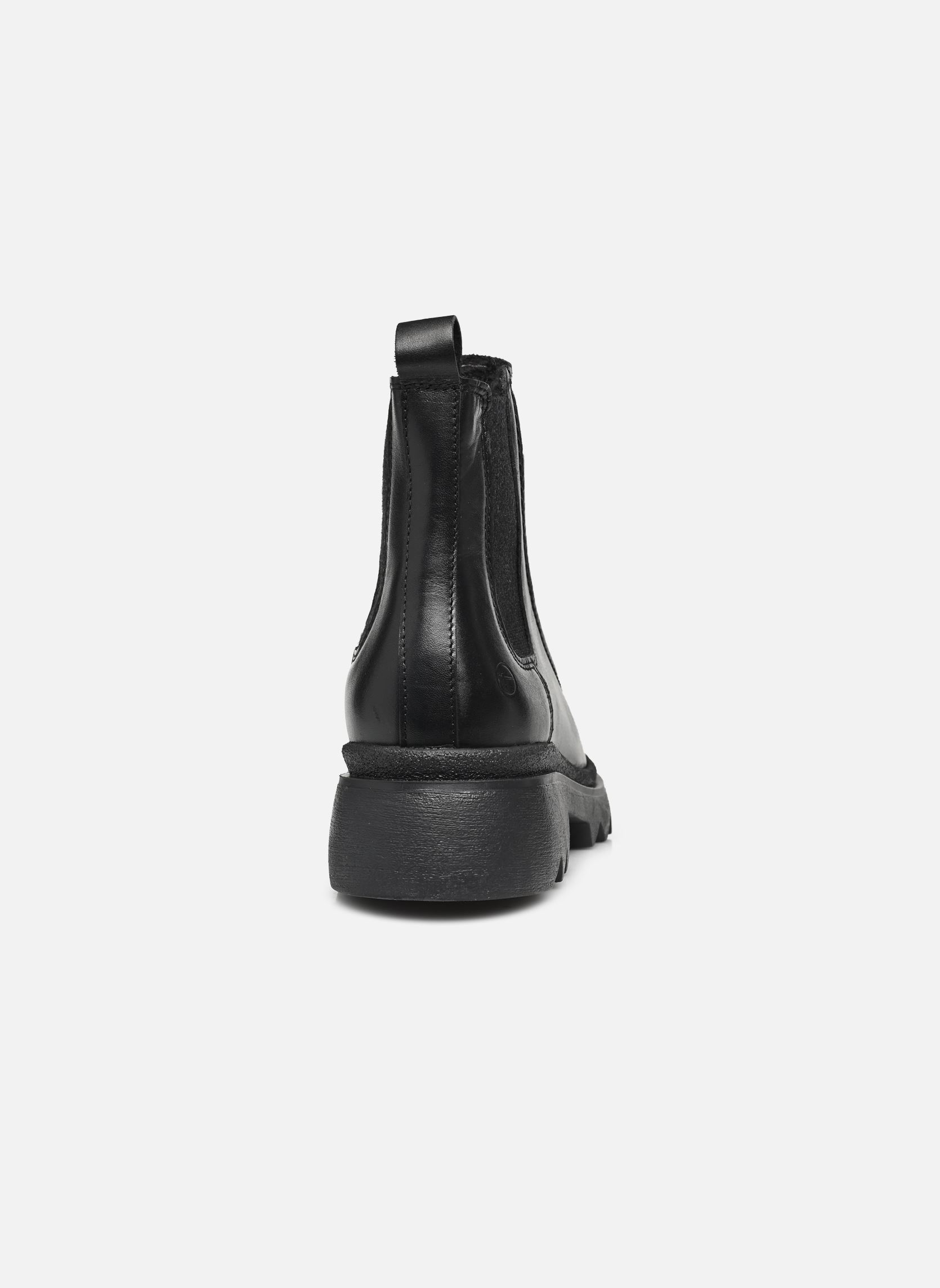 Niedrige Ankle Boots 25840-41 damen schwarz Tamaris Niedrige Ankle Boots 25840-41 damen schwarz BLACK LEATHER