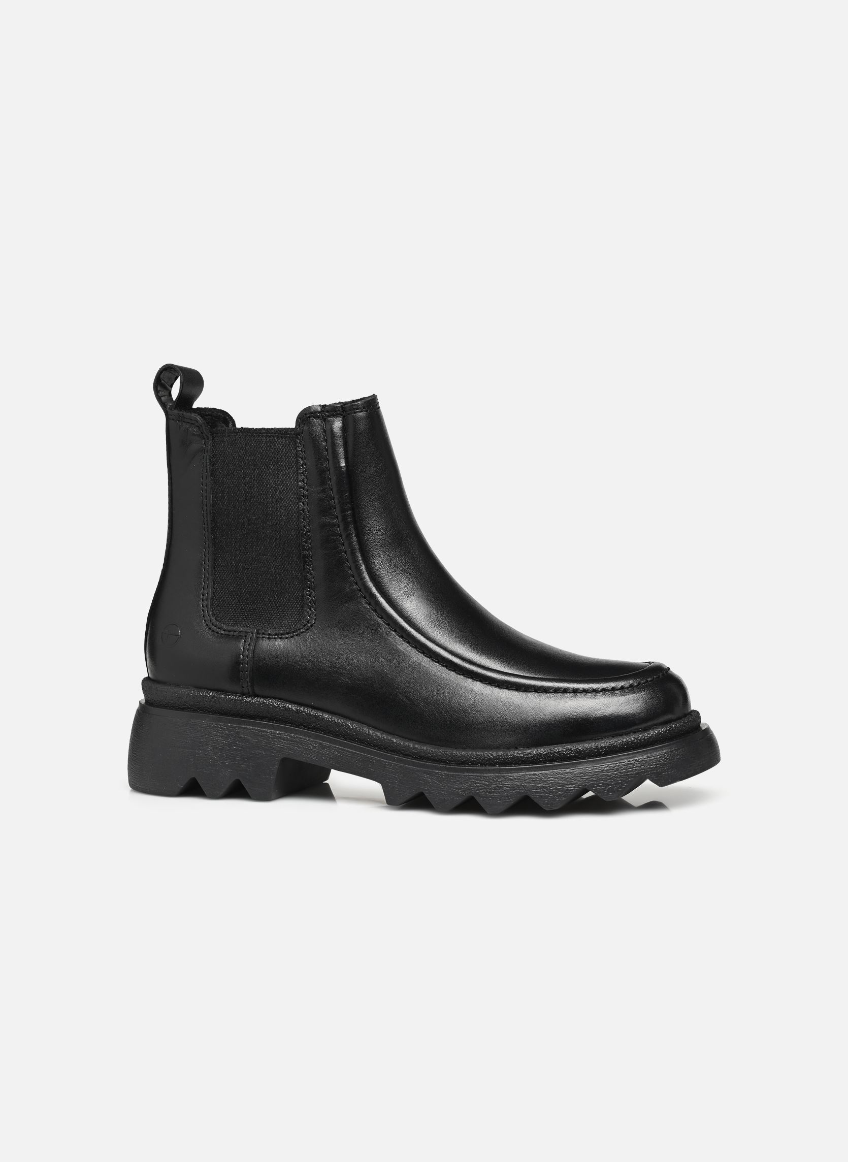 Niedrige Ankle Boots 25840-41 damen schwarz Tamaris Niedrige Ankle Boots 25840-41 damen schwarz BLACK LEATHER