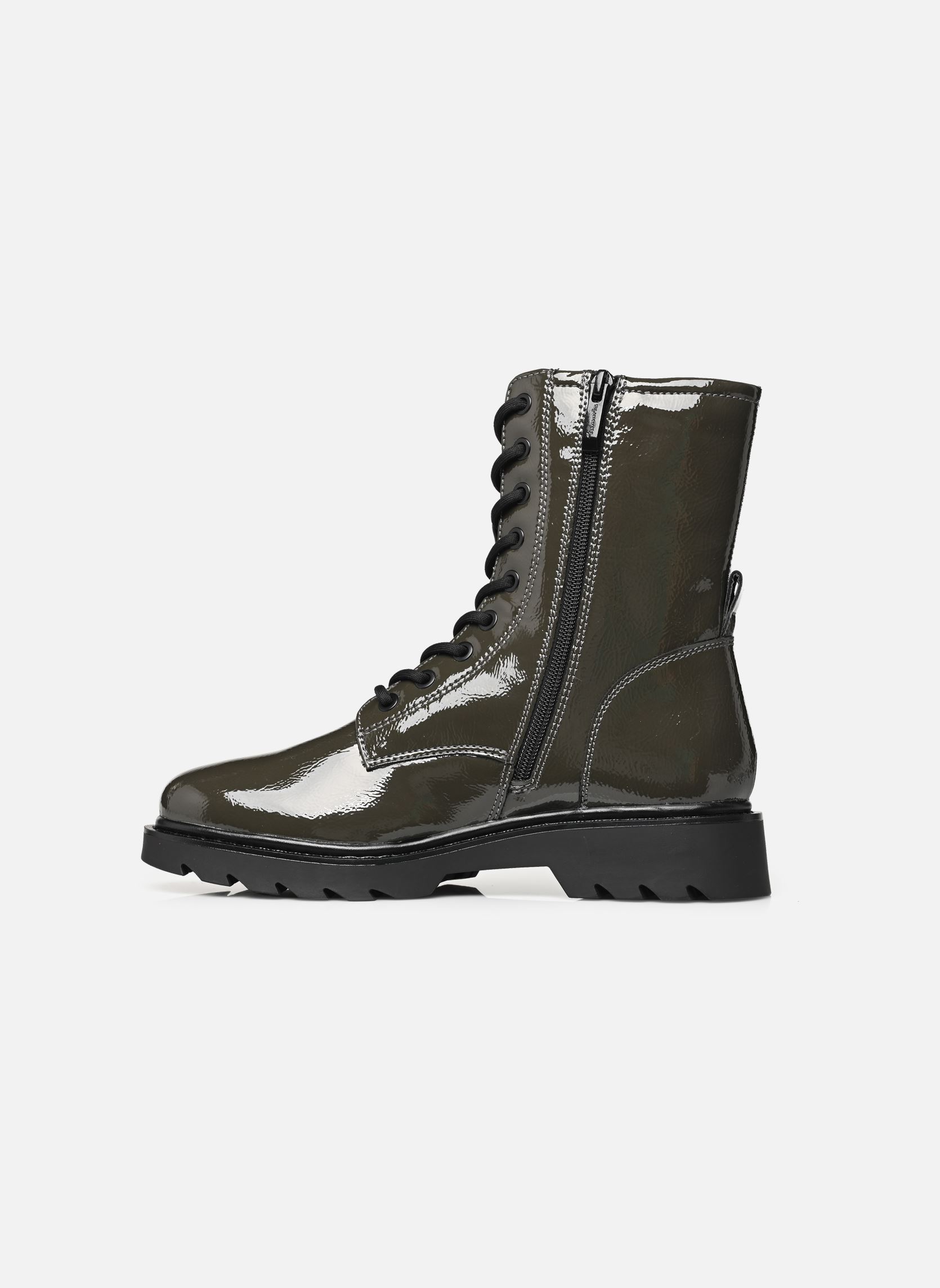 Geschnürte Stiefeletten 25908-41 damen grün Tamaris Geschnürte Stiefeletten 25908-41 damen grün OLIVE