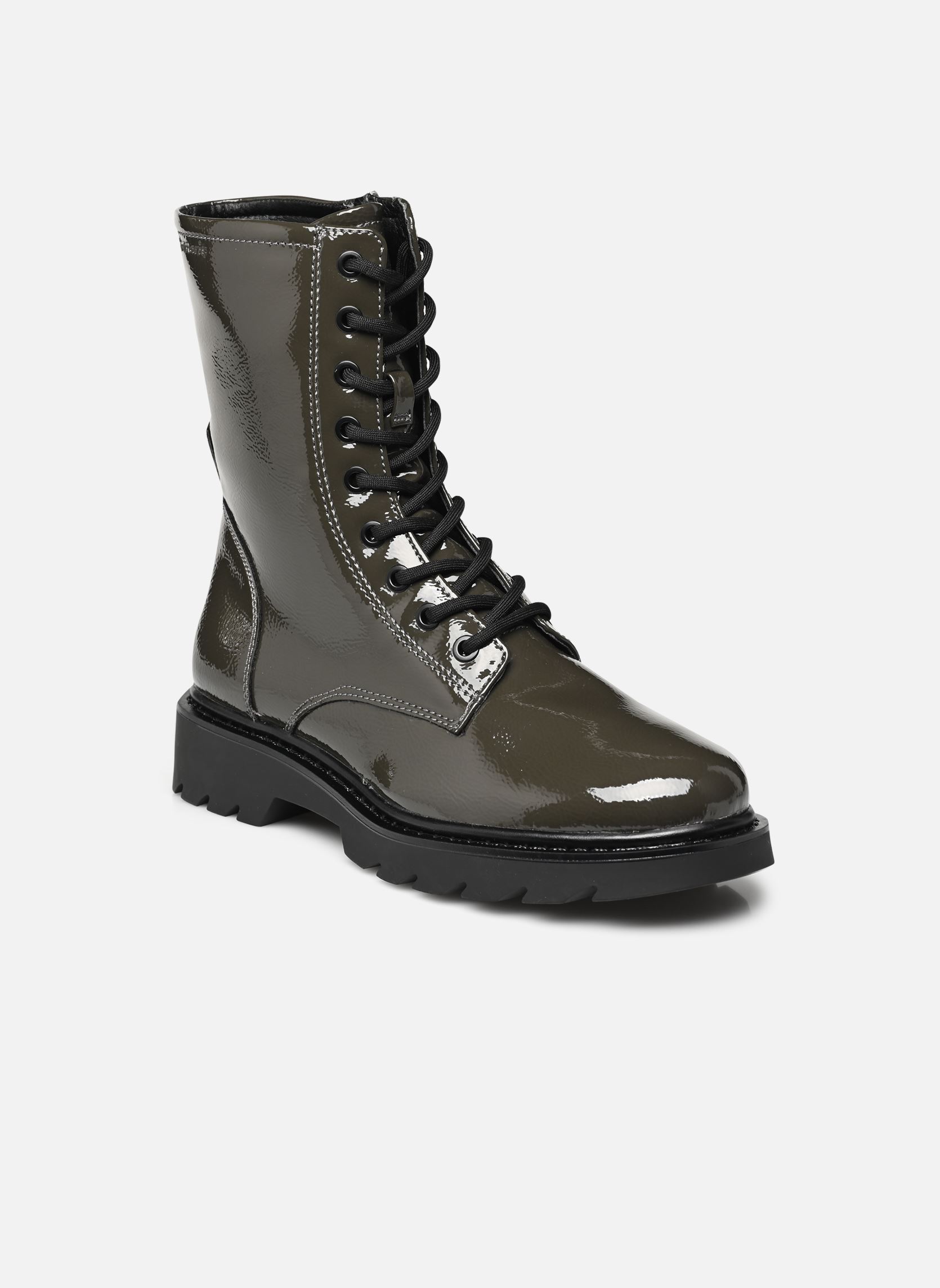 Geschnürte Stiefeletten 25908-41 damen grün Tamaris Geschnürte Stiefeletten 25908-41 damen grün OLIVE