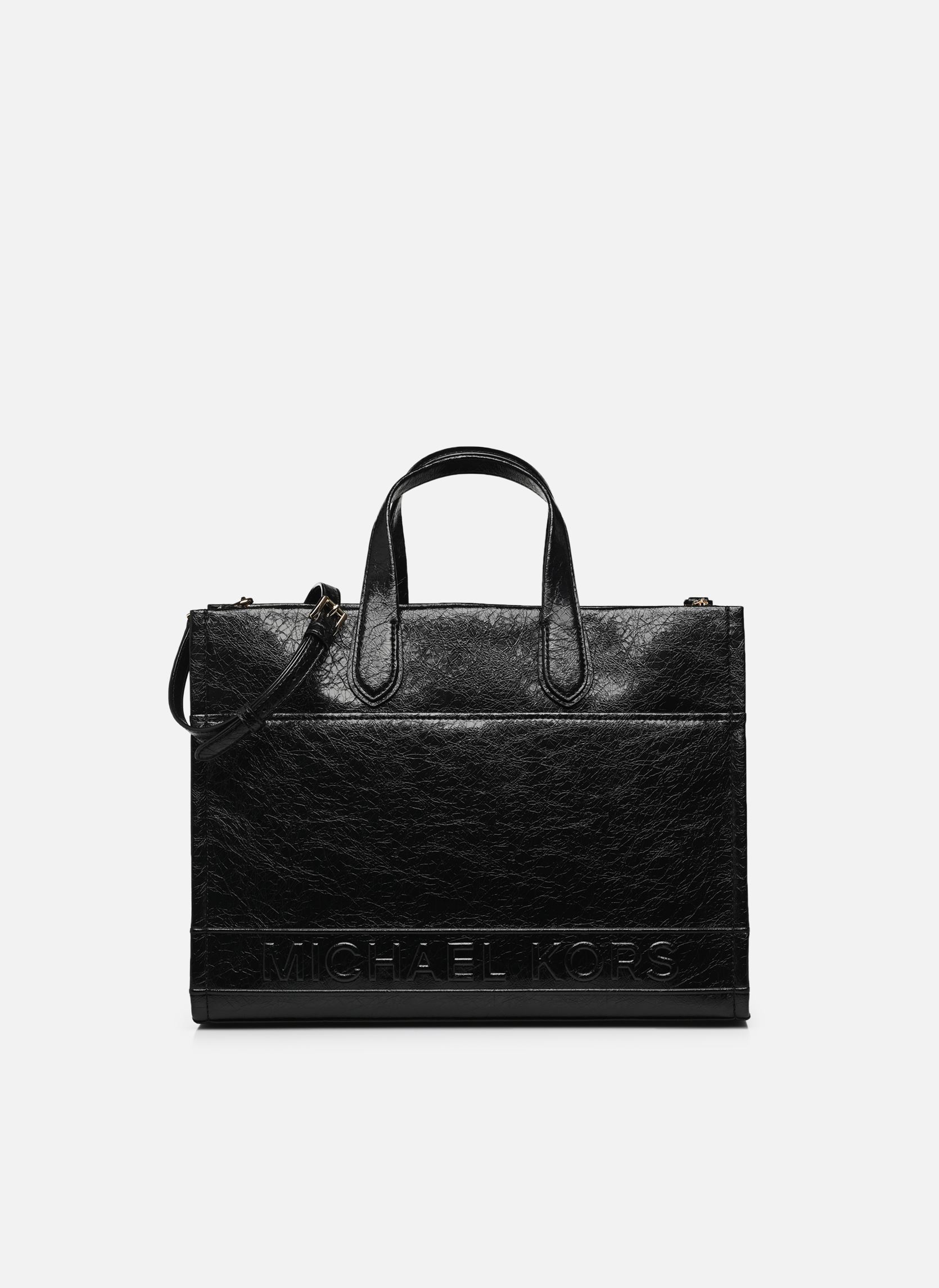 Cabas MICHAEL Michael Kors large grab tote brn luggage Unique - vue 3