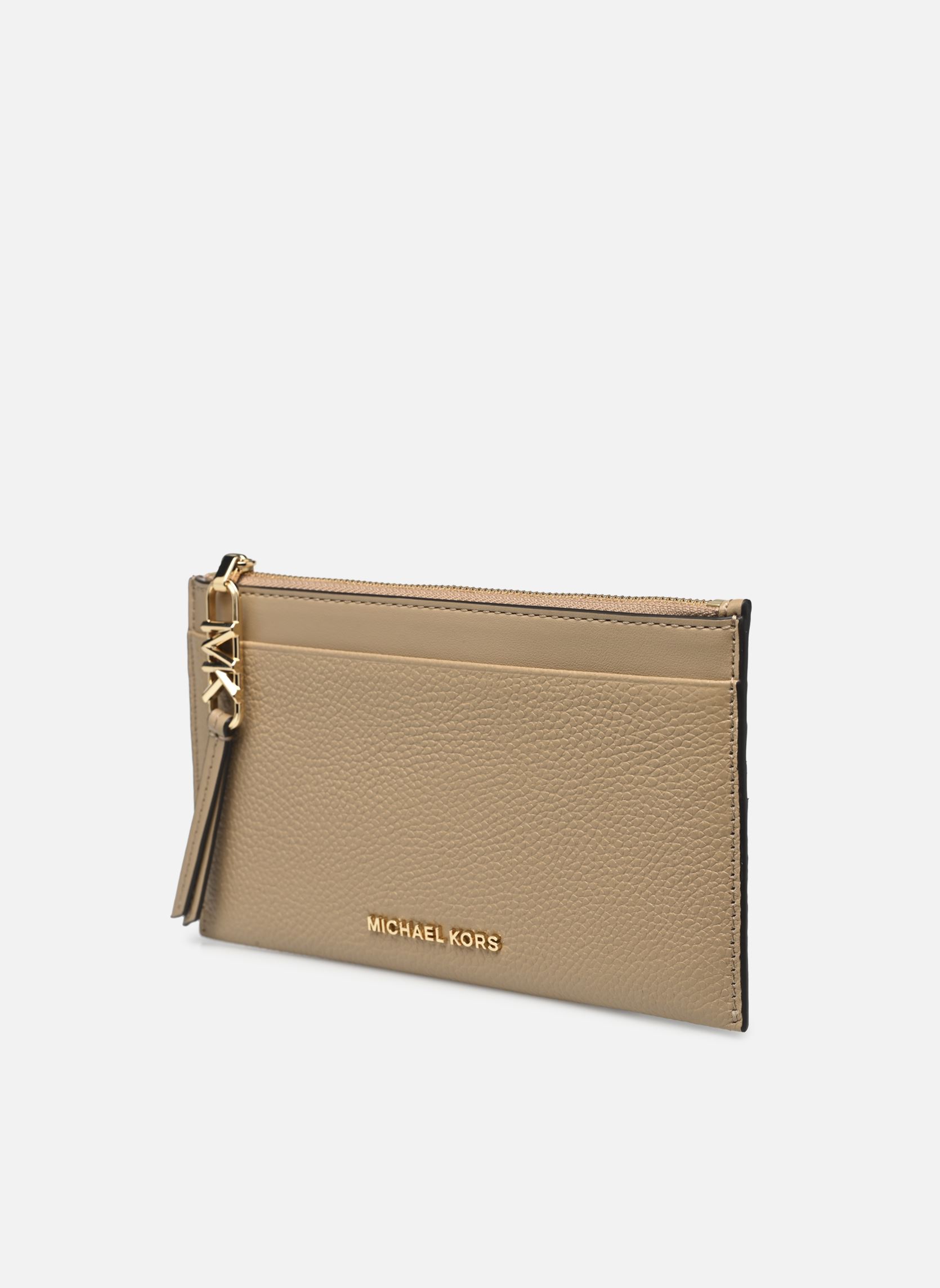 Monedero EMPIRE LG ZIP CARD CASE mujer marrón Michael Michael Kors Monedero EMPIRE LG ZIP CARD CASE mujer marrón CAMEL