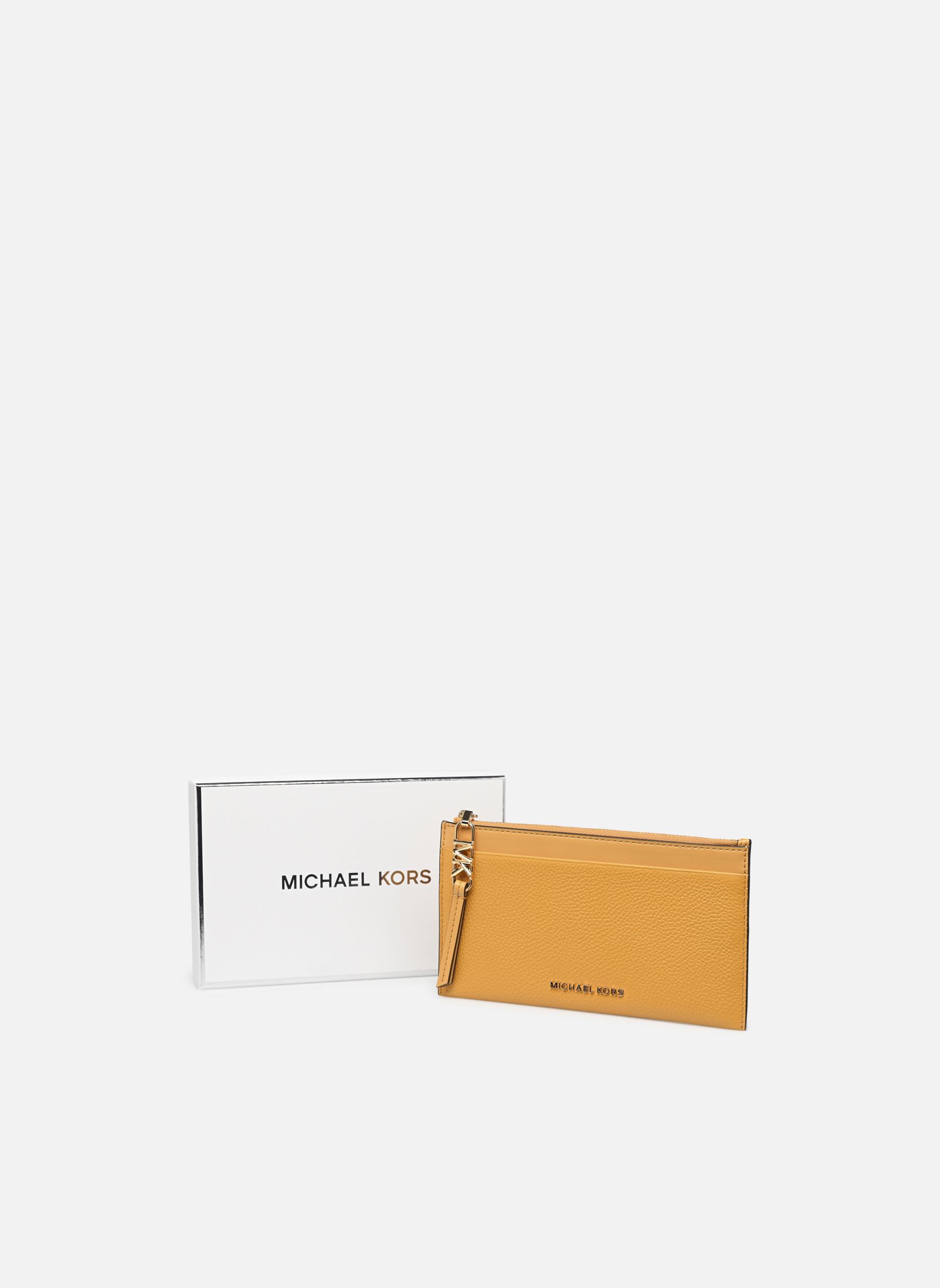 Geldbeutel EMPIRE LG ZIP CARD CASE damen gelb Michael Michael Kors Geldbeutel EMPIRE LG ZIP CARD CASE damen gelb GOLDEN ROD