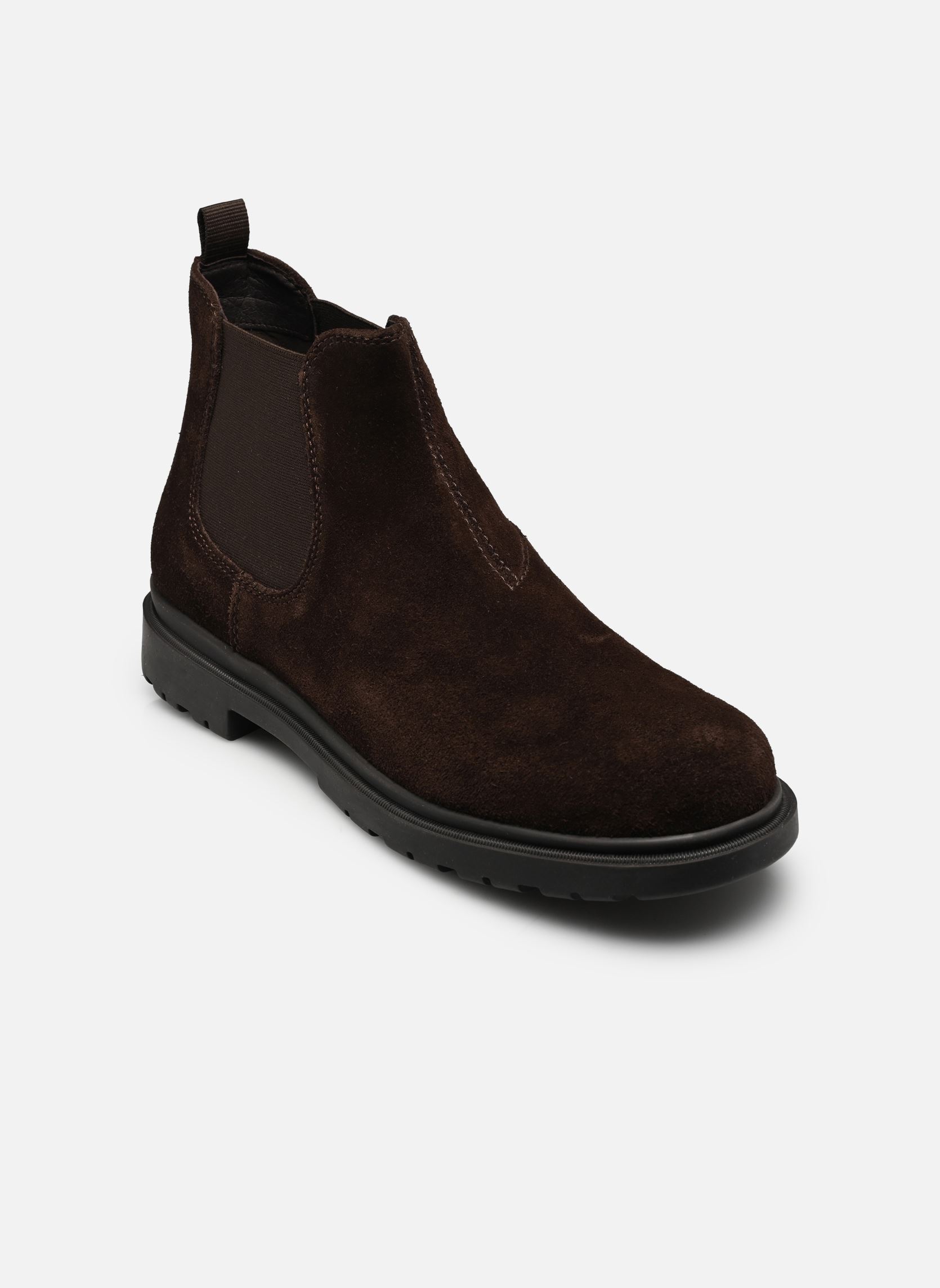 Bottines à lacets U ANDALO homme marron Geox Bottines à lacets U ANDALO homme marron DARK CHOCOLATE