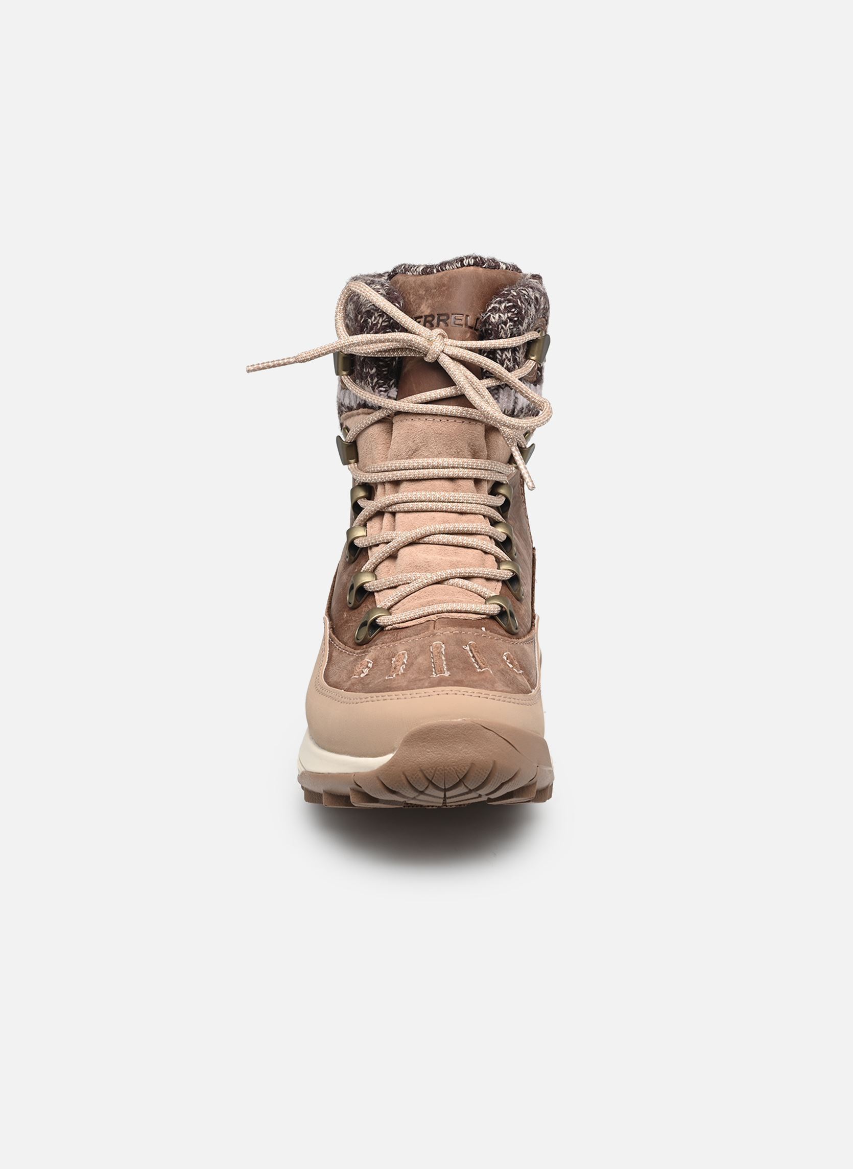 Chaussures de sport SIREN 4 THERMO MID ZIP WP femme marron Merrell Chaussures de sport SIREN 4 THERMO MID ZIP WP femme marron Hazel