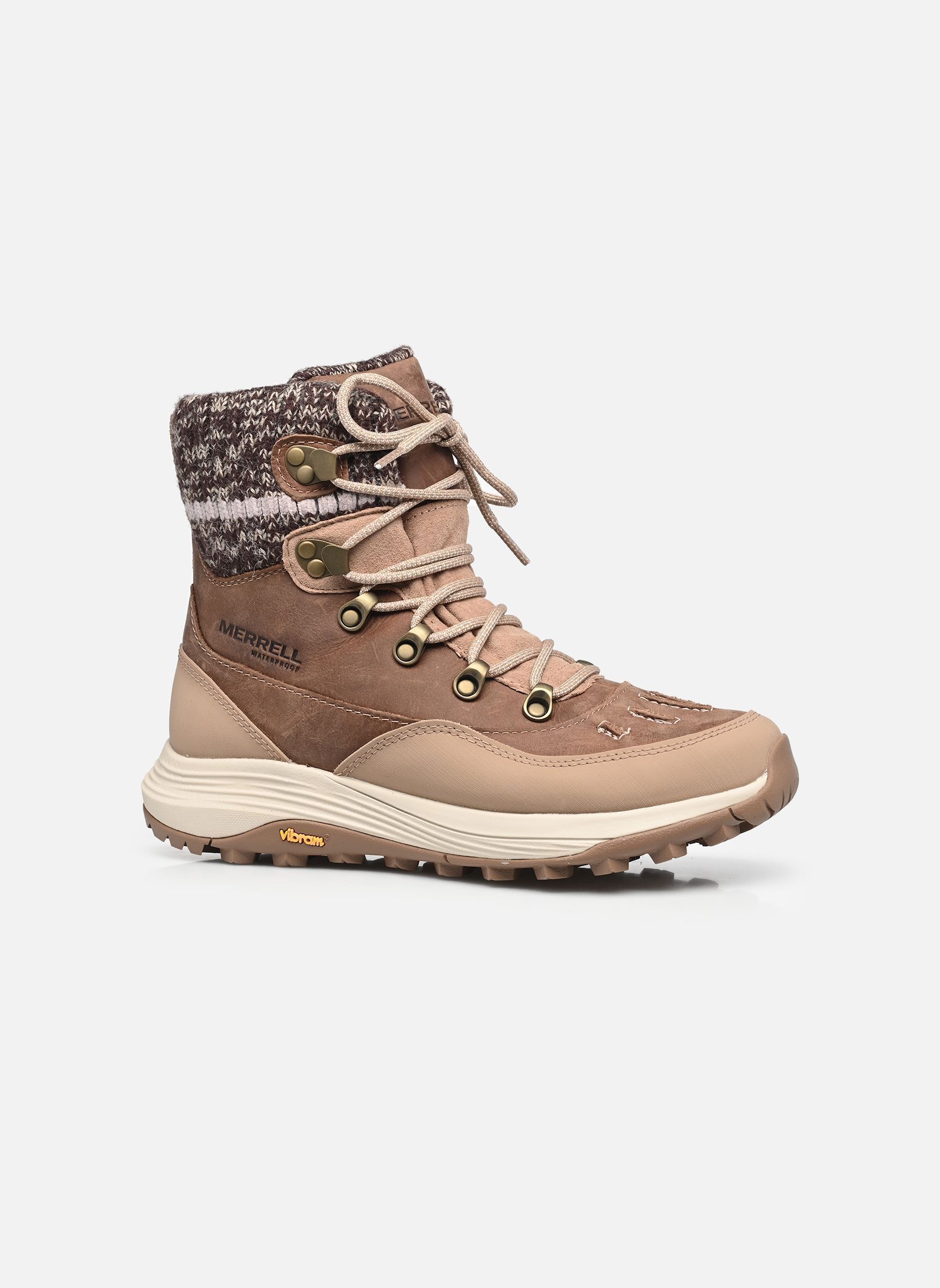 Chaussures de sport SIREN 4 THERMO MID ZIP WP femme marron Merrell Chaussures de sport SIREN 4 THERMO MID ZIP WP femme marron Hazel