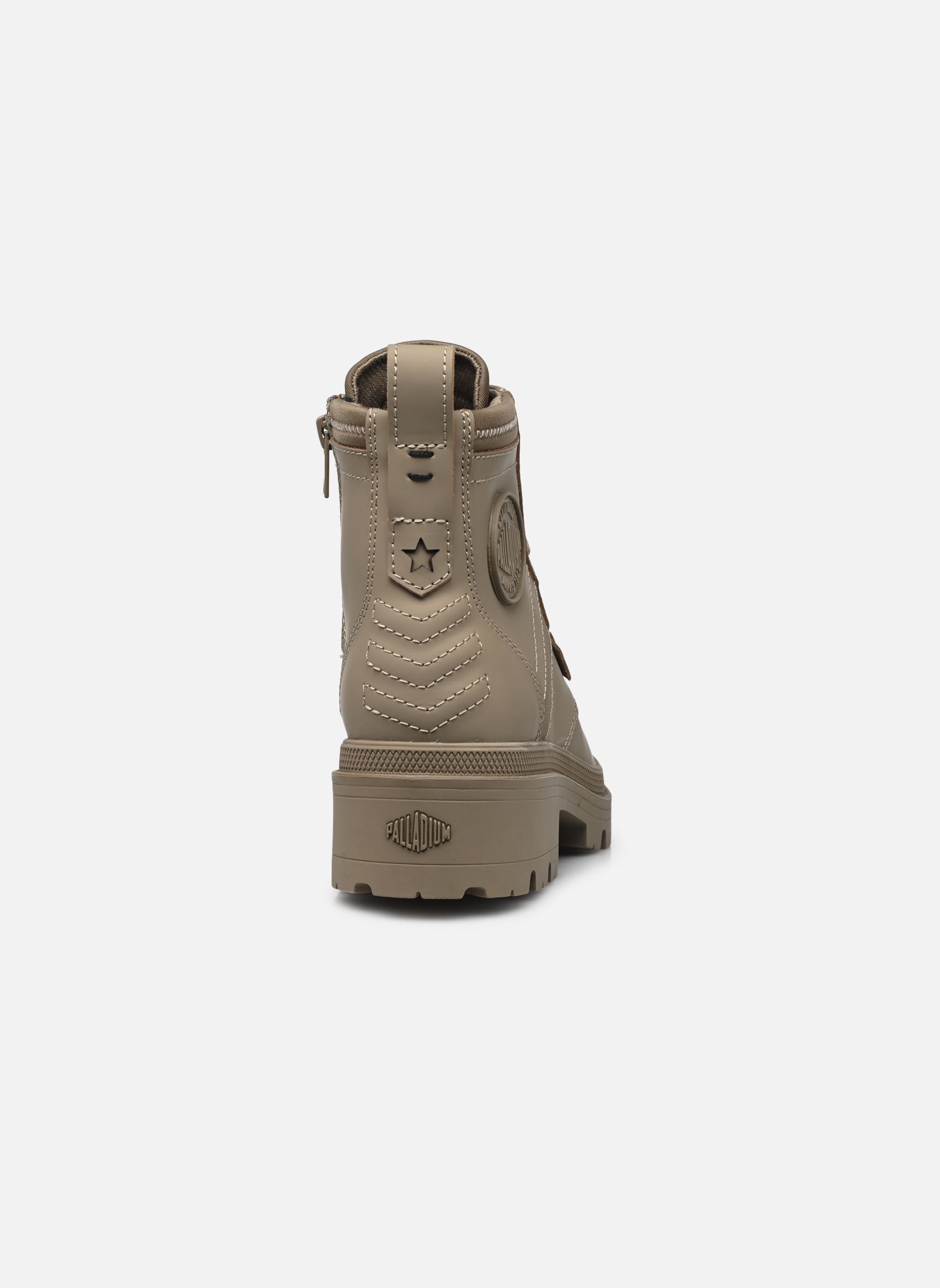 Geschnürte Stiefeletten PALLABASE ARMY R W damen grün Palladium Geschnürte Stiefeletten PALLABASE ARMY R W damen grün DUSKY GREEN