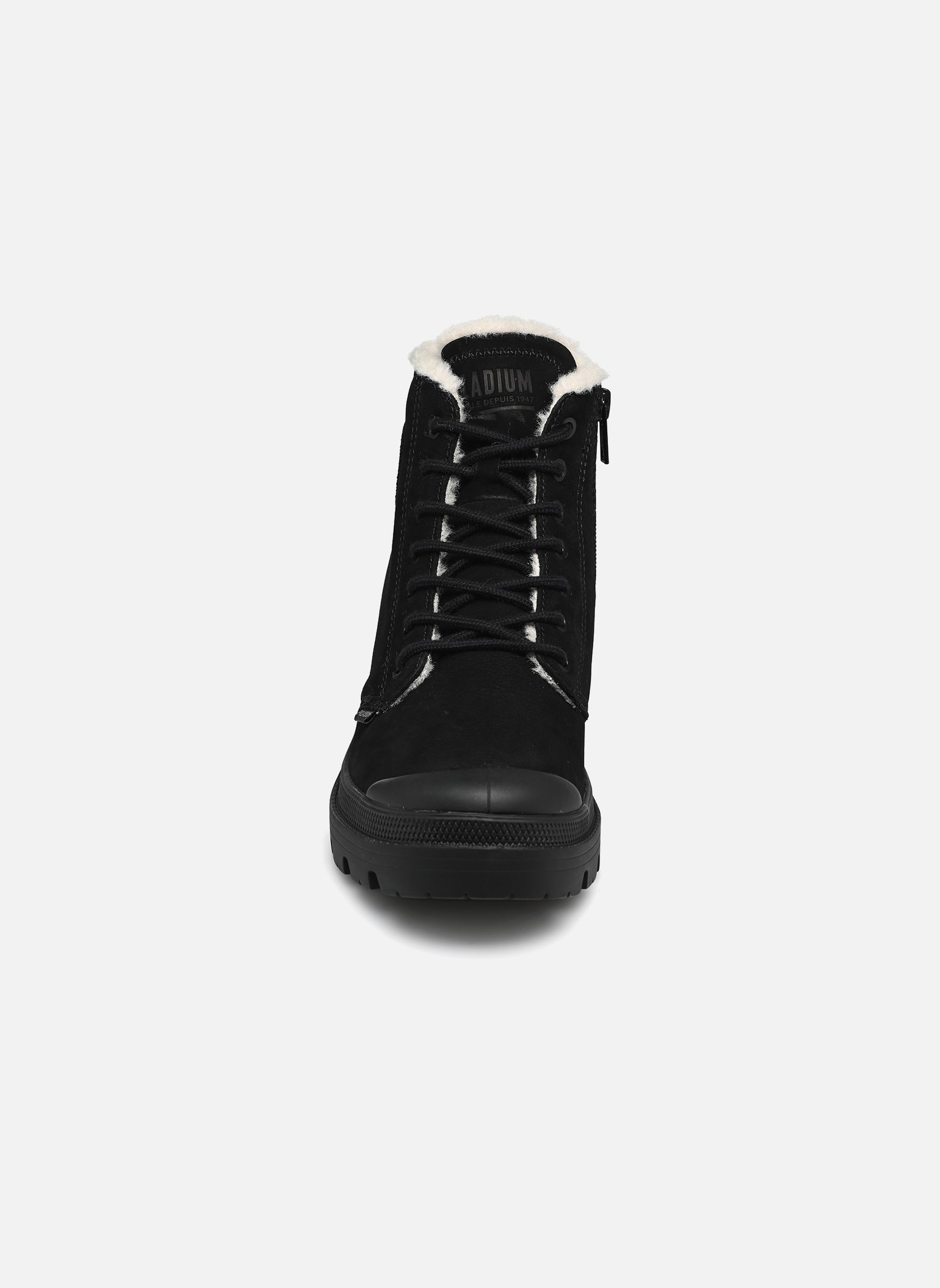 Veterlaarsjes PALLABASE NBK ZIP WL dames zwart Palladium Veterlaarsjes PALLABASE NBK ZIP WL dames zwart BLACK
