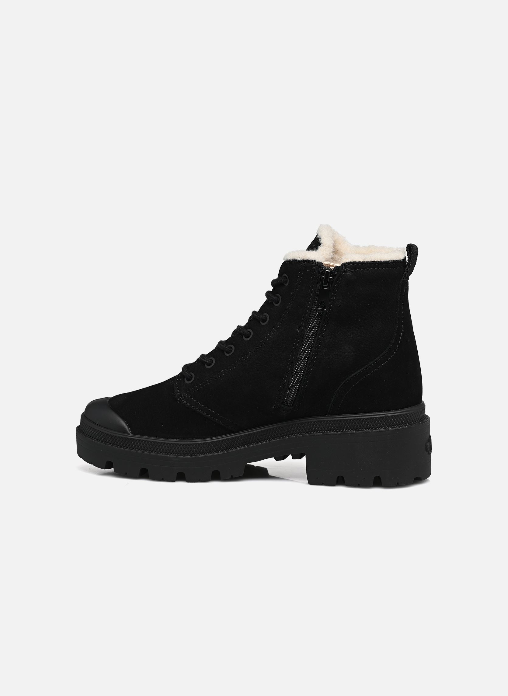 Veterlaarsjes PALLABASE NBK ZIP WL dames zwart Palladium Veterlaarsjes PALLABASE NBK ZIP WL dames zwart BLACK