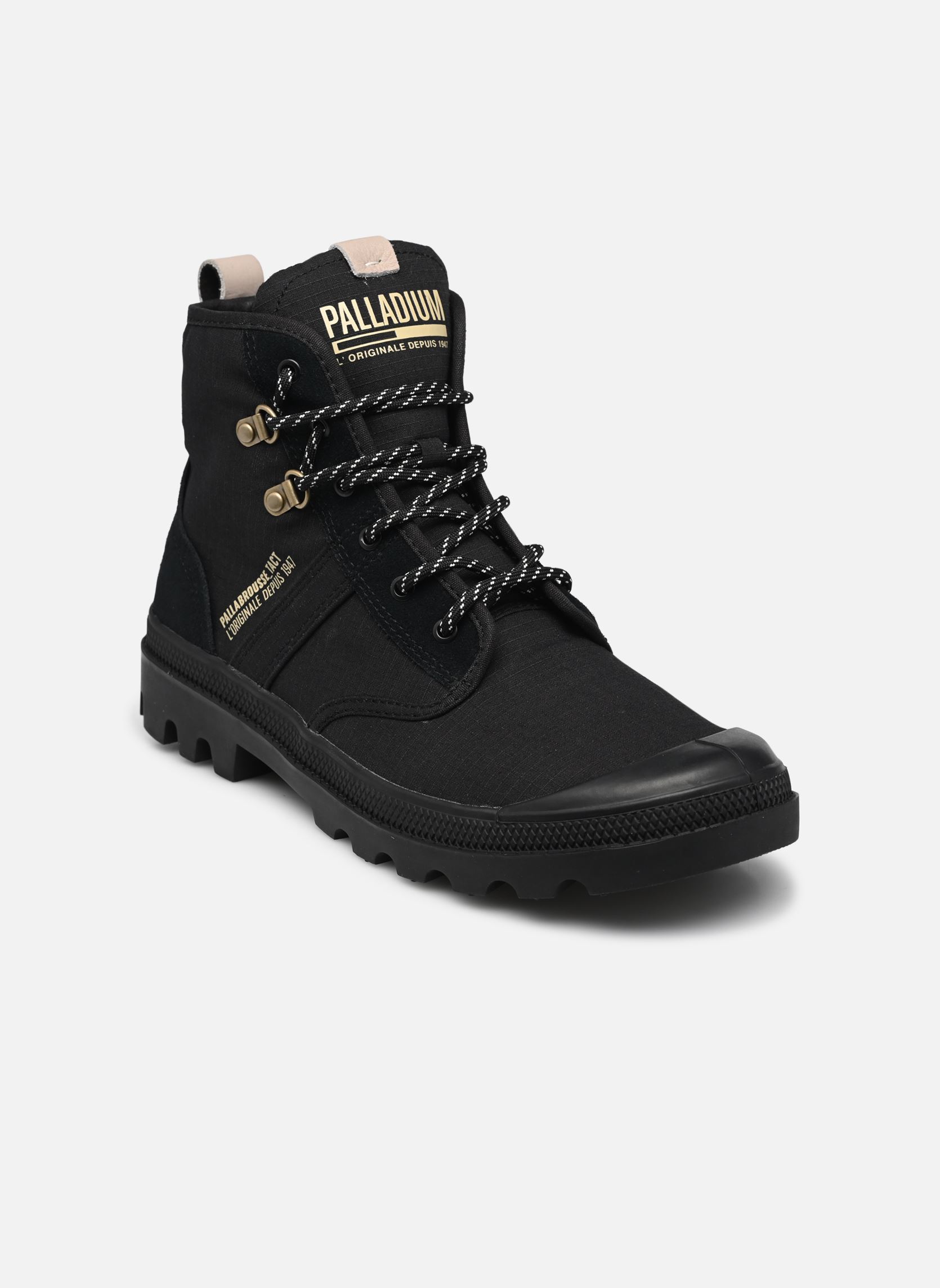 Botines con cordones PALLABROUSSE TACTTXT hombre negro Palladium Botines con cordones PALLABROUSSE TACTTXT hombre negro BLACK