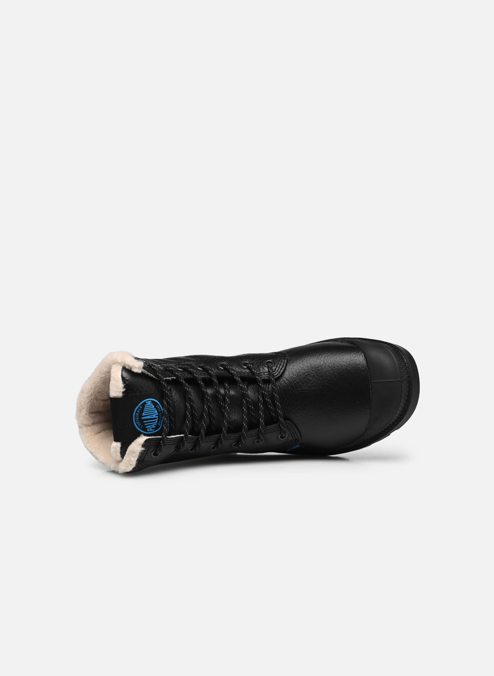 Stivaletti con lacci PAMPA SPORT CUFF WPS uomo nero Palladium Stivaletti con lacci PAMPA SPORT CUFF WPS uomo nero BLACK