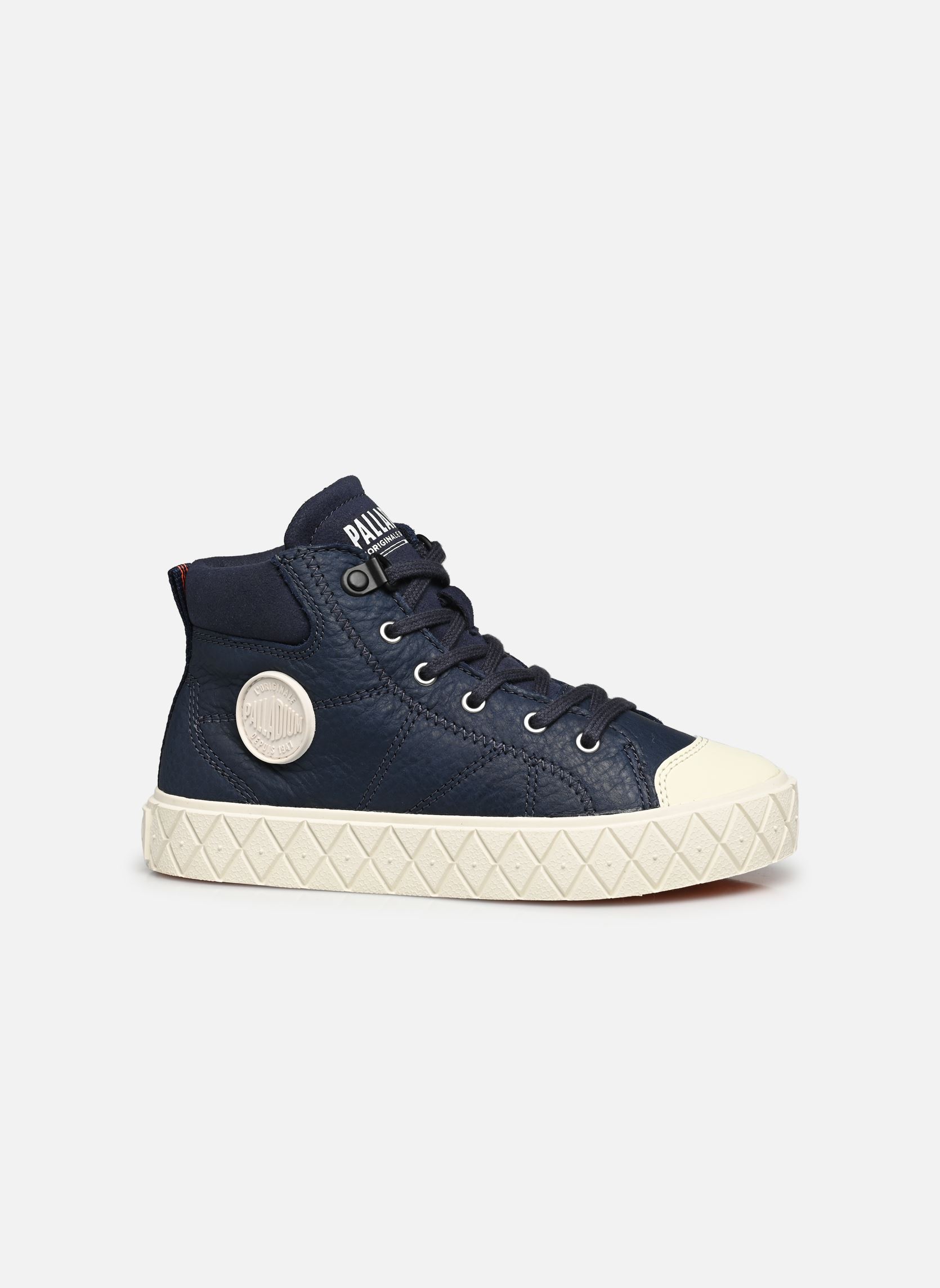 Baskets hautes ACE KIDS LO CUFF bleu Palladium Baskets hautes ACE KIDS LO CUFF bleu MOOD INDIGO