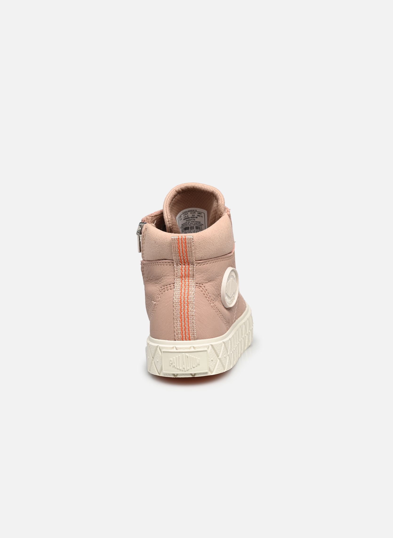 Zapatillas altas ACE KIDS LO CUFF niña rosa Palladium Zapatillas altas ACE KIDS LO CUFF niña rosa ROSE DUST