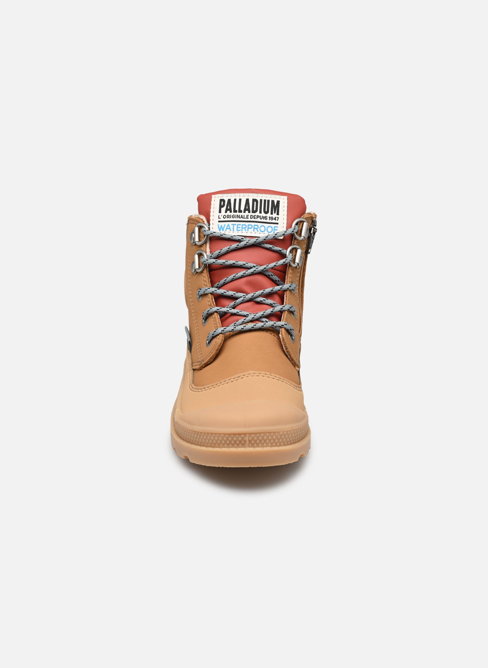 Enkellaarsjes PAMPA HI CUFF HKR WP bruin Palladium Enkellaarsjes PAMPA HI CUFF HKR WP bruin DEAR BROWN