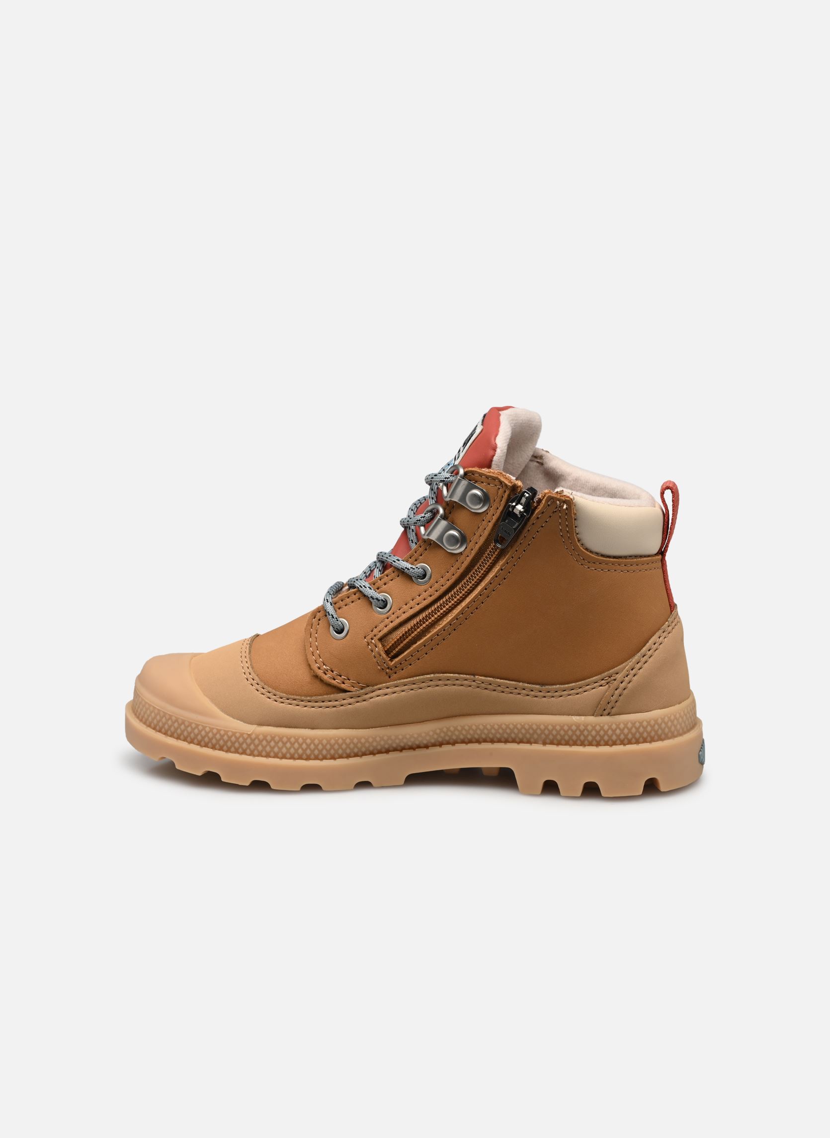 Enkellaarsjes PAMPA HI CUFF HKR WP bruin Palladium Enkellaarsjes PAMPA HI CUFF HKR WP bruin DEAR BROWN