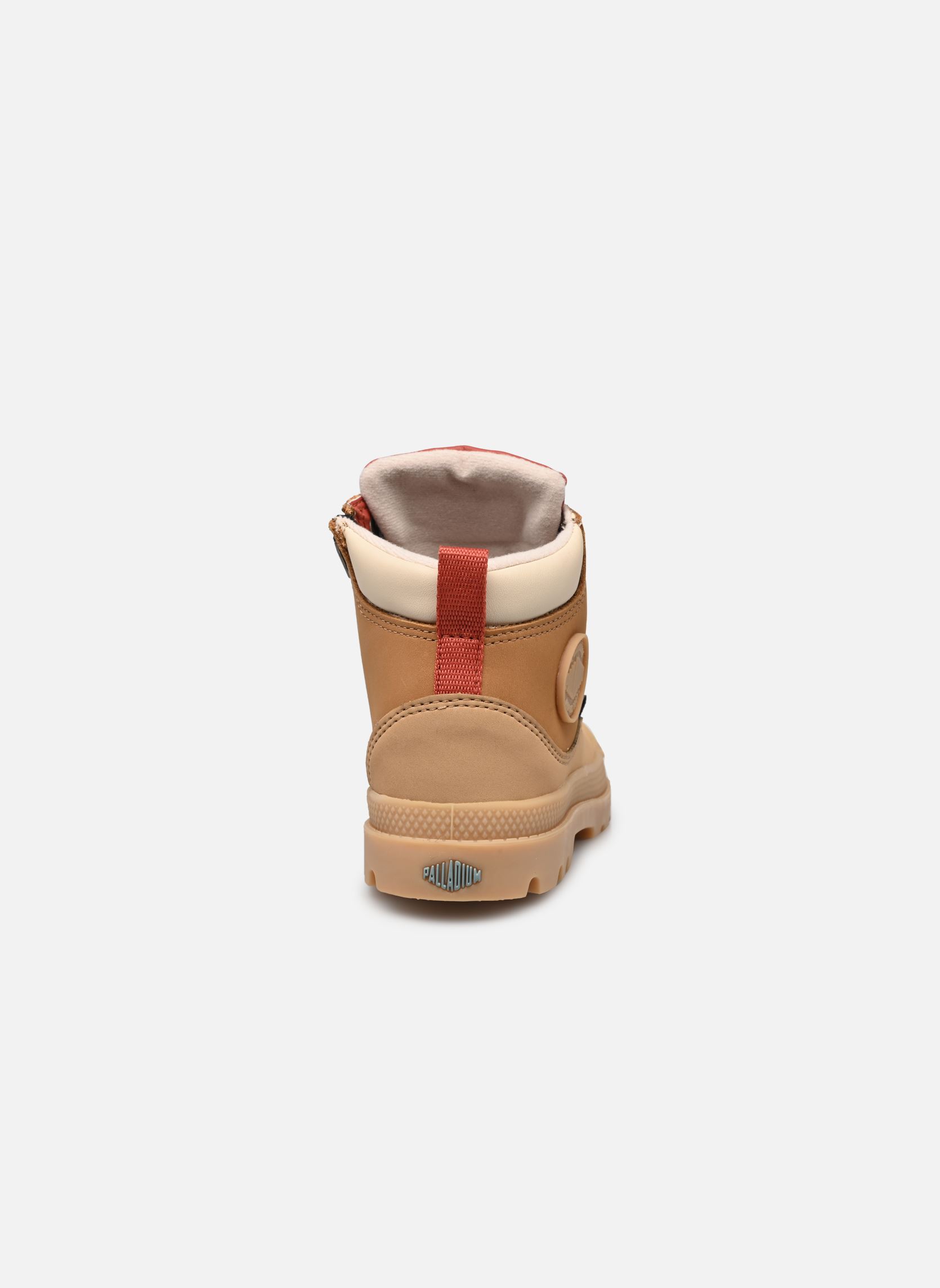 Enkellaarsjes PAMPA HI CUFF HKR WP bruin Palladium Enkellaarsjes PAMPA HI CUFF HKR WP bruin DEAR BROWN
