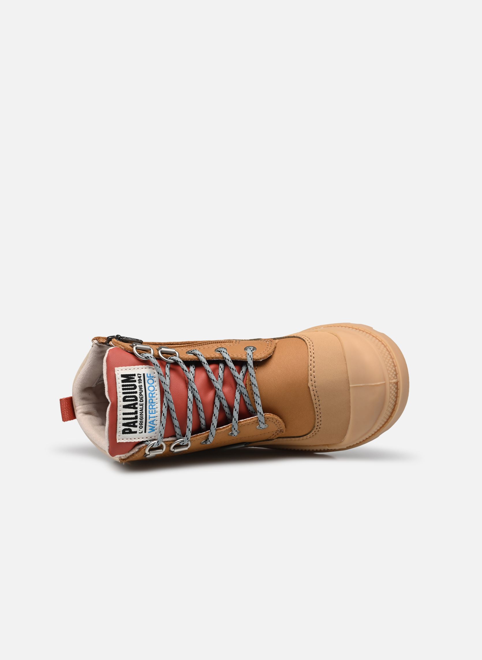 Enkellaarsjes PAMPA HI CUFF HKR WP bruin Palladium Enkellaarsjes PAMPA HI CUFF HKR WP bruin DEAR BROWN
