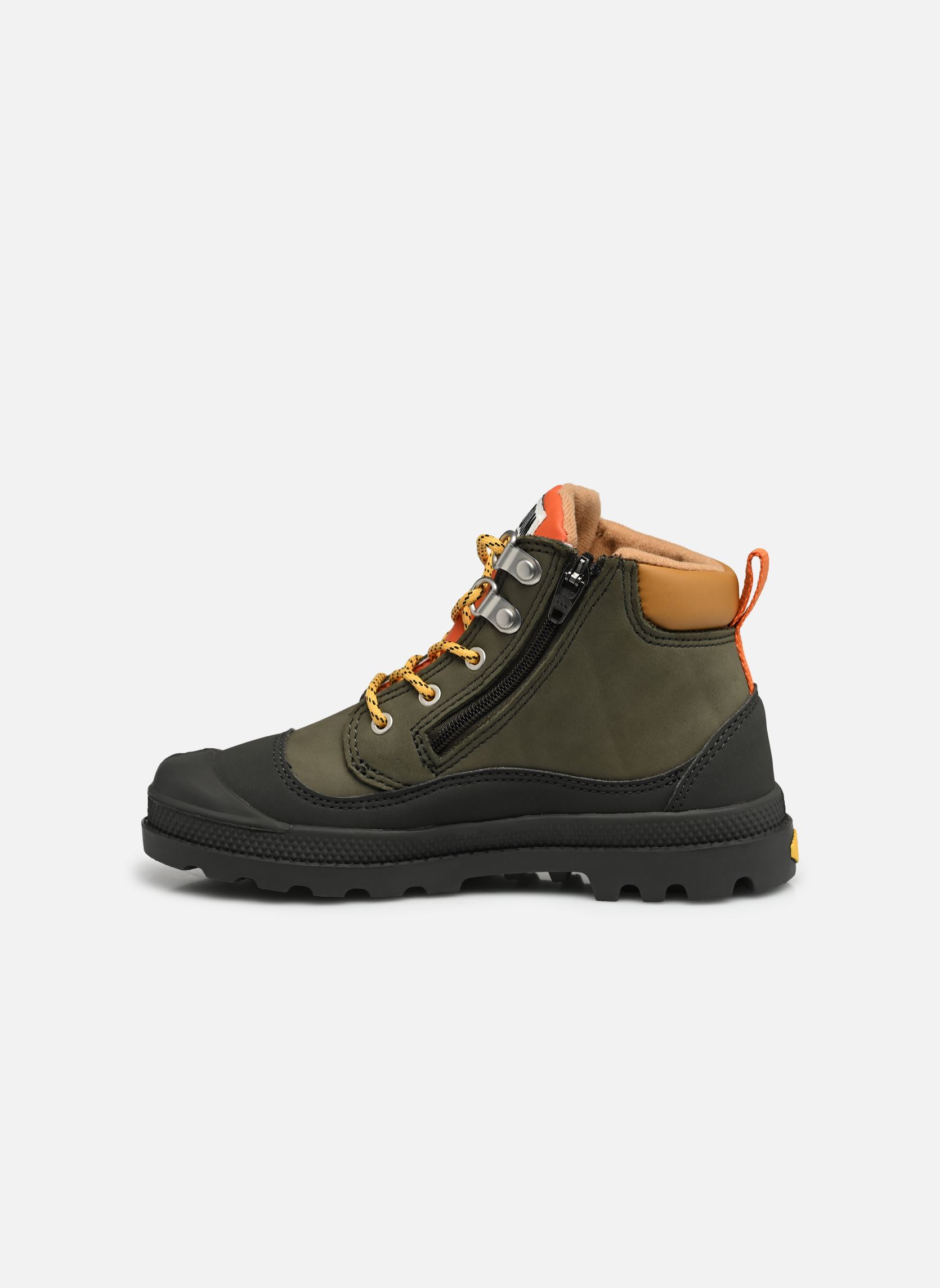 Bottines PAMPA HI CUFF HKR WP vert Palladium Bottines PAMPA HI CUFF HKR WP vert OLIVE NIGHT