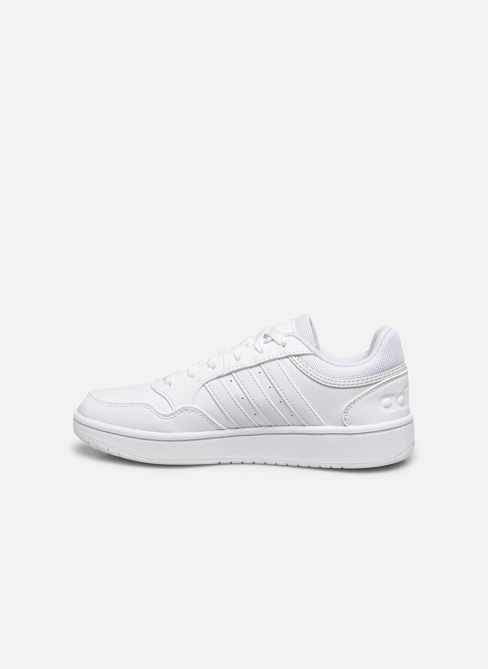 Niedrige Sneaker Hoops 3.0 W damen weiß adidas sportswear Niedrige Sneaker Hoops 3.0 W damen weiß FTWWHT/FTWWHT/DSHGRY