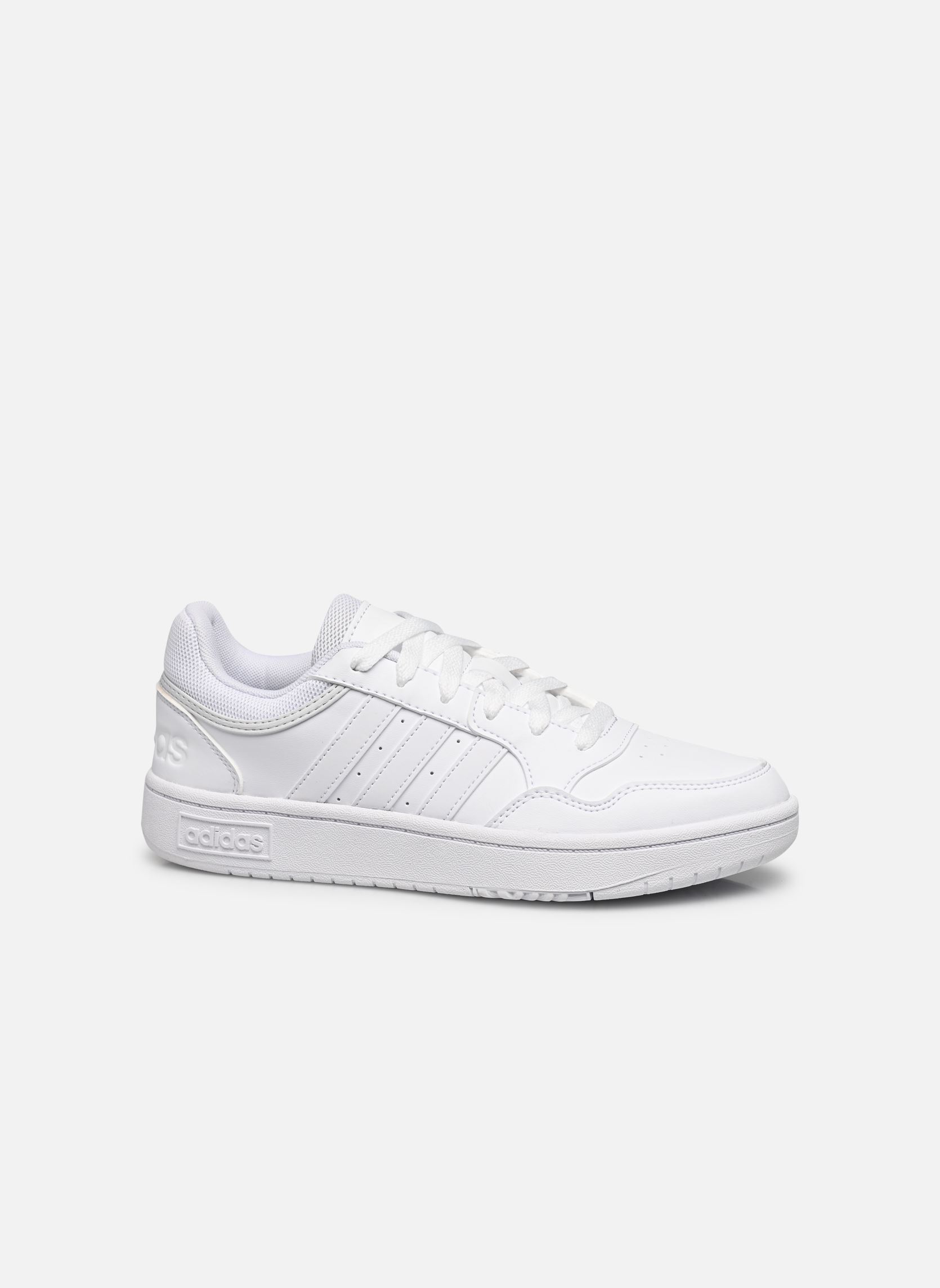 Niedrige Sneaker Hoops 3.0 W damen weiß adidas sportswear Niedrige Sneaker Hoops 3.0 W damen weiß FTWWHT/FTWWHT/DSHGRY