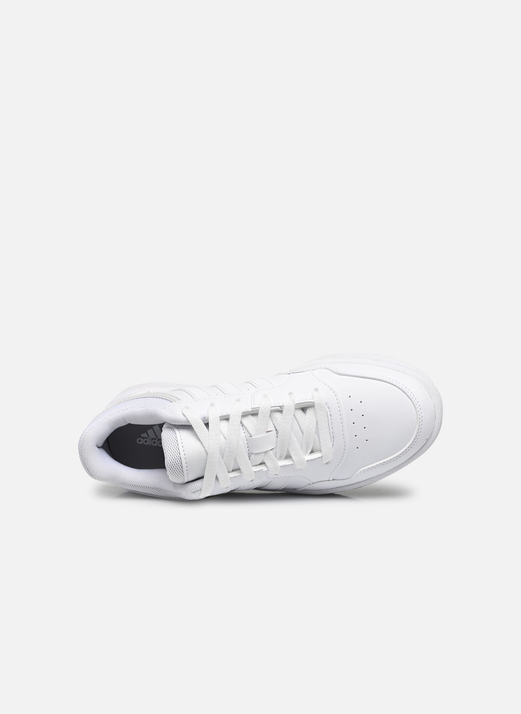 Niedrige Sneaker Hoops 3.0 W damen weiß adidas sportswear Niedrige Sneaker Hoops 3.0 W damen weiß FTWWHT/FTWWHT/DSHGRY