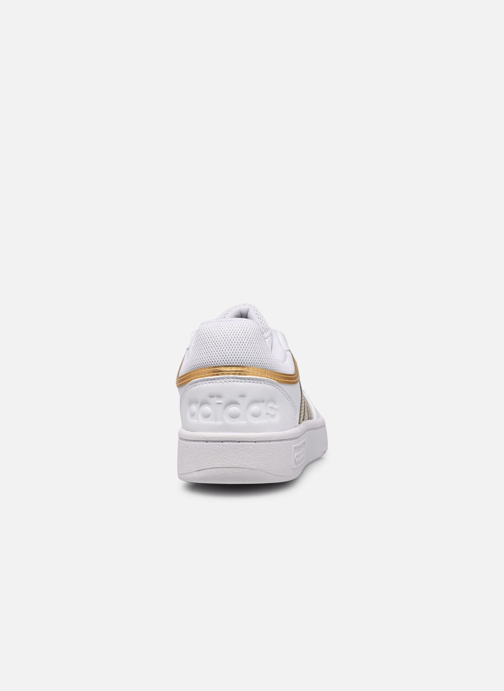 Niedrige Sneaker Hoops 3.0 W damen weiß adidas sportswear Niedrige Sneaker Hoops 3.0 W damen weiß FTWWHT/FTWWHT/MAGOLD