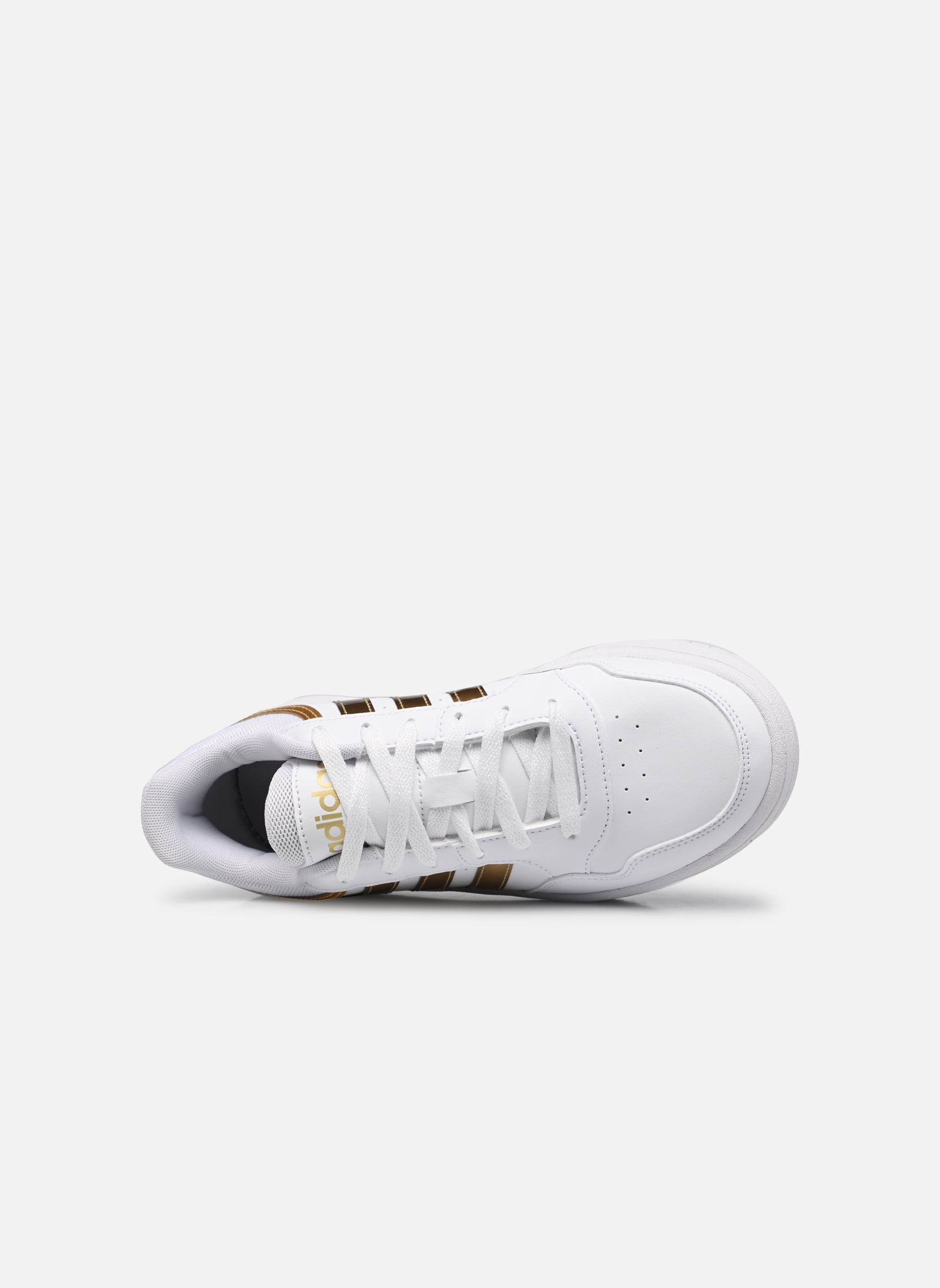 Niedrige Sneaker Hoops 3.0 W damen weiß adidas sportswear Niedrige Sneaker Hoops 3.0 W damen weiß FTWWHT/FTWWHT/MAGOLD