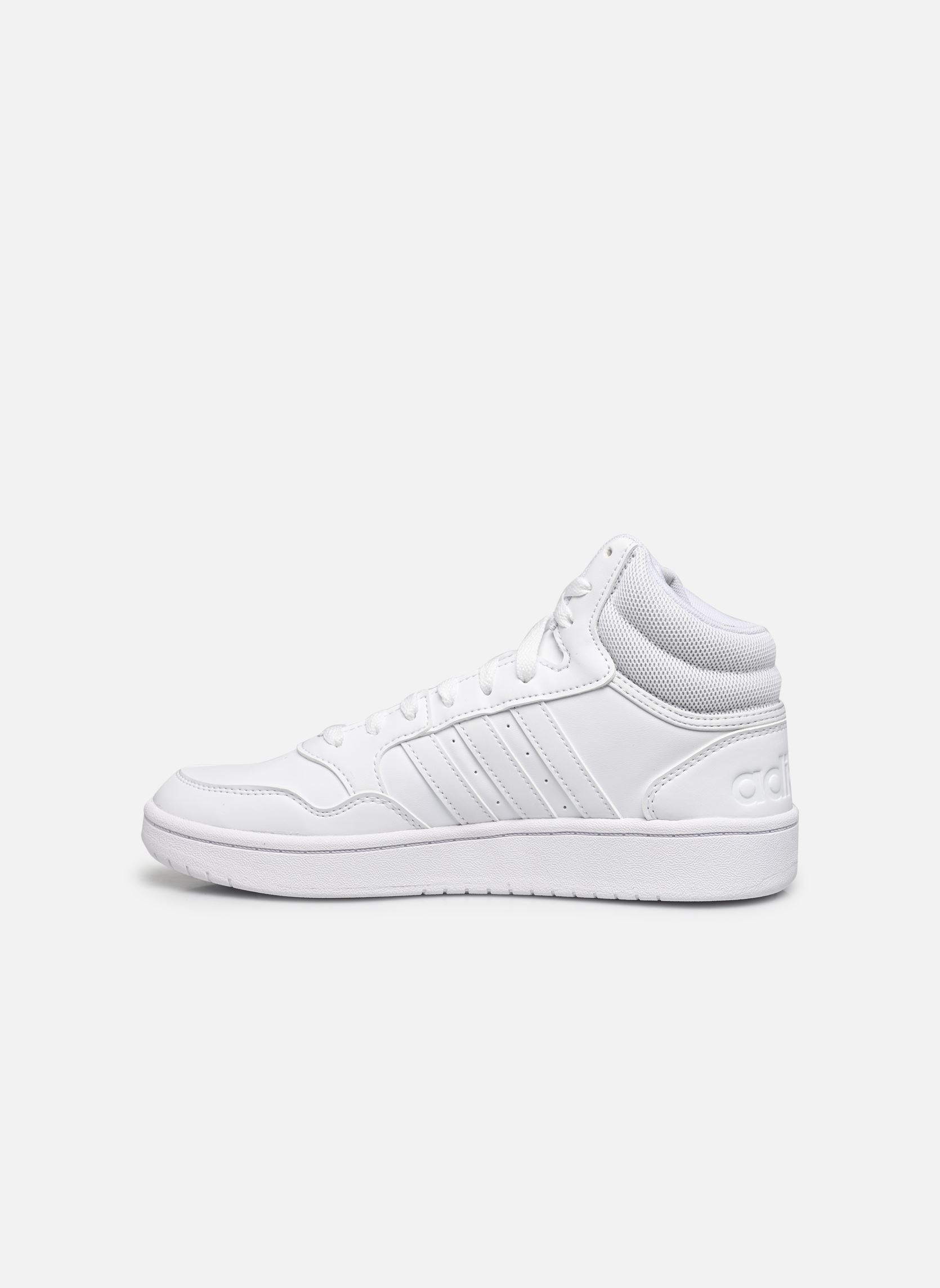 Hoge sneakers Hoops 3.0 Mid W dames wit adidas sportswear Hoge sneakers Hoops 3.0 Mid W dames wit FTWWHT/FTWWHT/DSHGRY