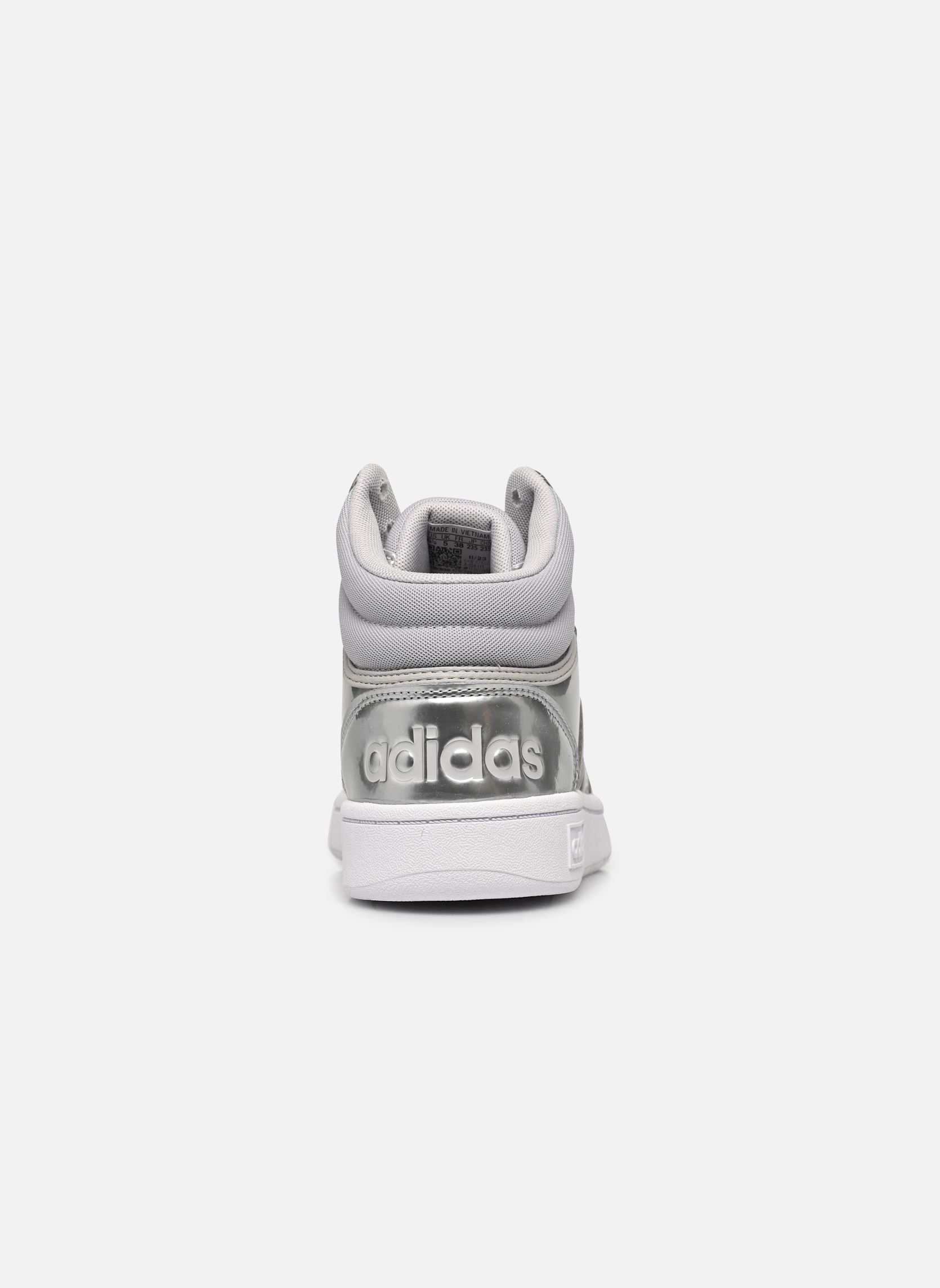Zapatillas altas Hoops 3.0 Mid W mujer plata adidas sportswear Zapatillas altas Hoops 3.0 Mid W mujer plata FTWWHT/GRETWO/GRETWO
