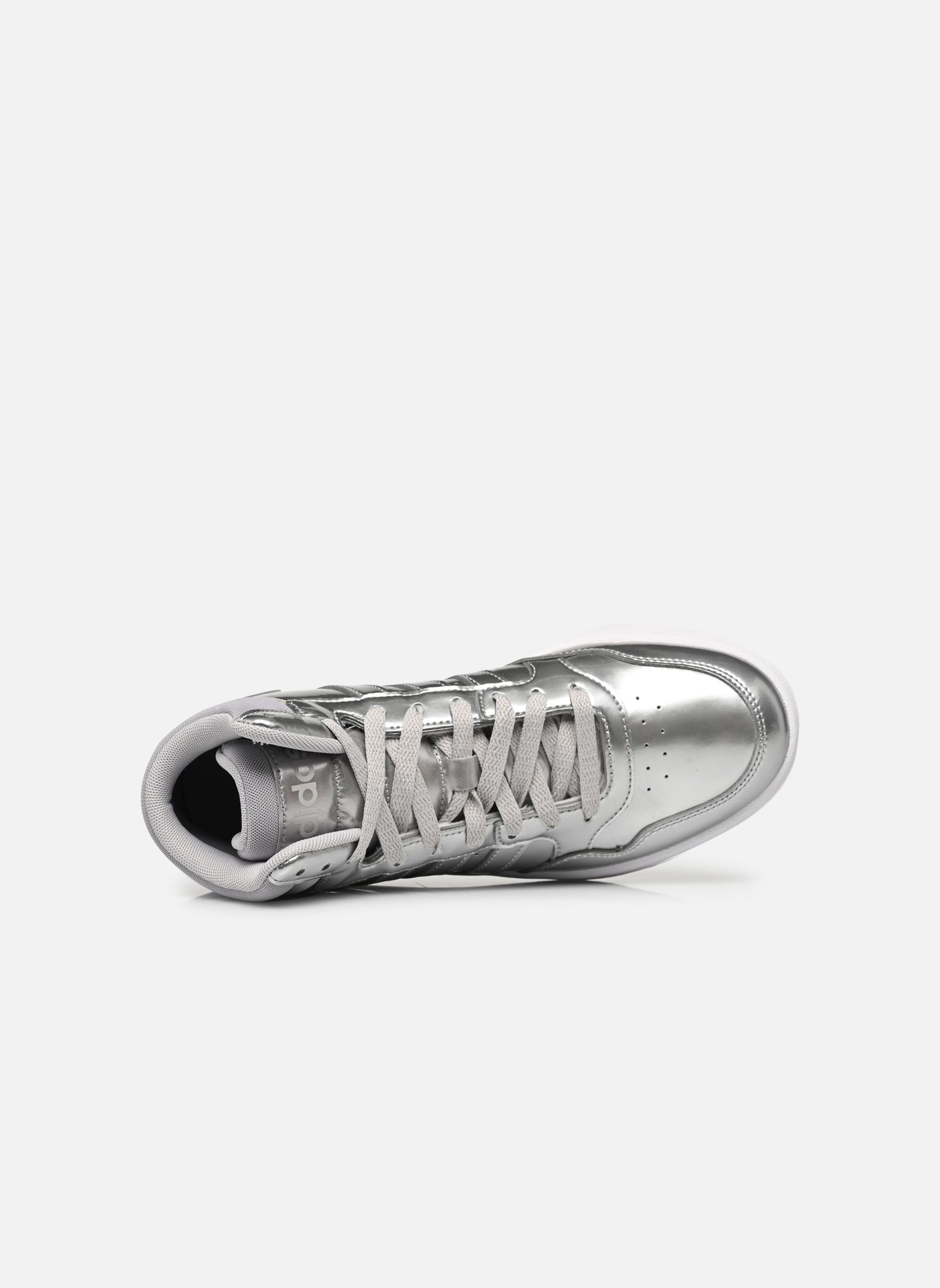 Zapatillas altas Hoops 3.0 Mid W mujer plata adidas sportswear Zapatillas altas Hoops 3.0 Mid W mujer plata FTWWHT/GRETWO/GRETWO