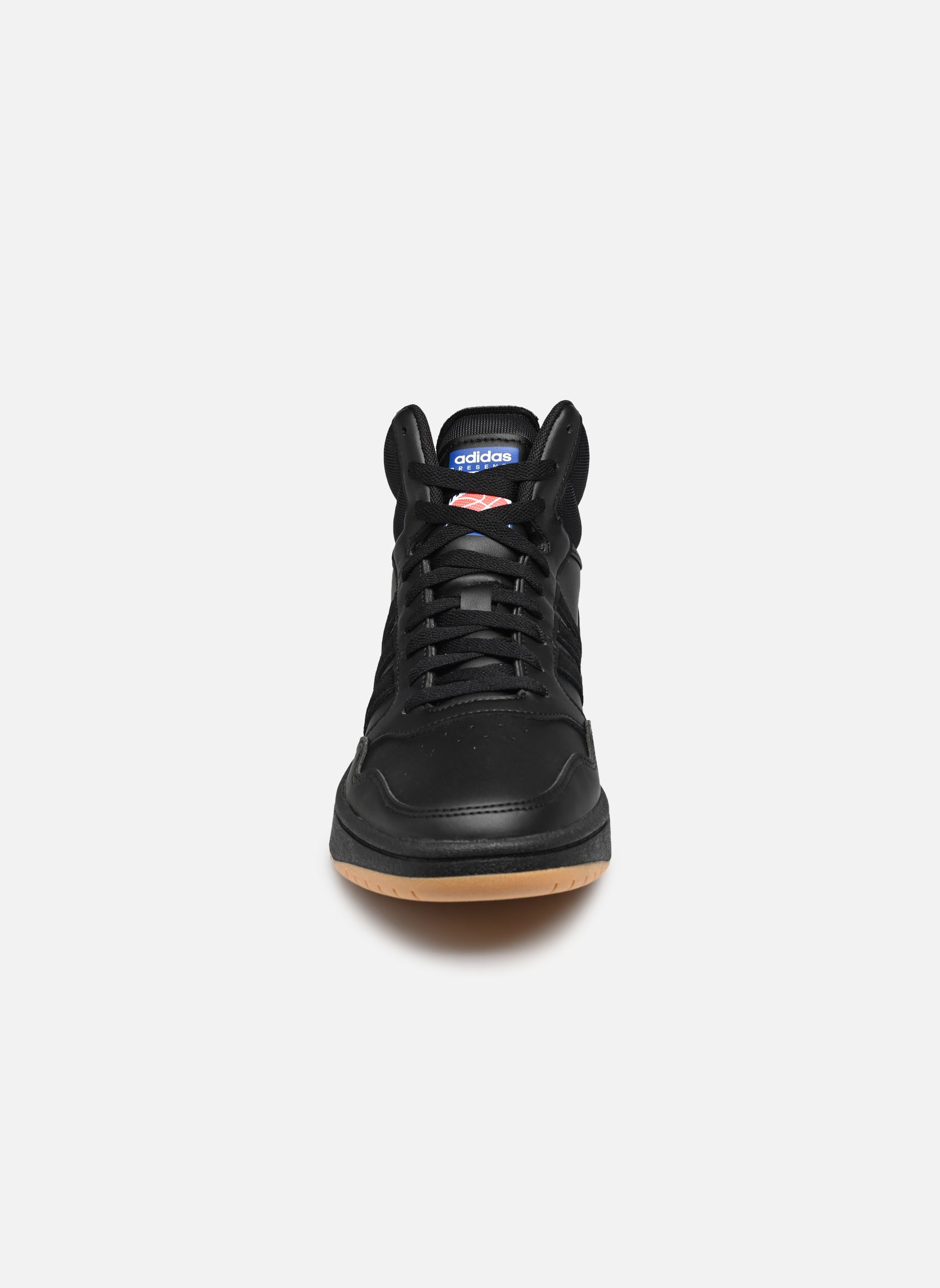 Baskets montantes Hoops 3.0 Mid M homme noir adidas sportswear Baskets montantes Hoops 3.0 Mid M homme noir CBLACK/CBLACK/FTWWHT