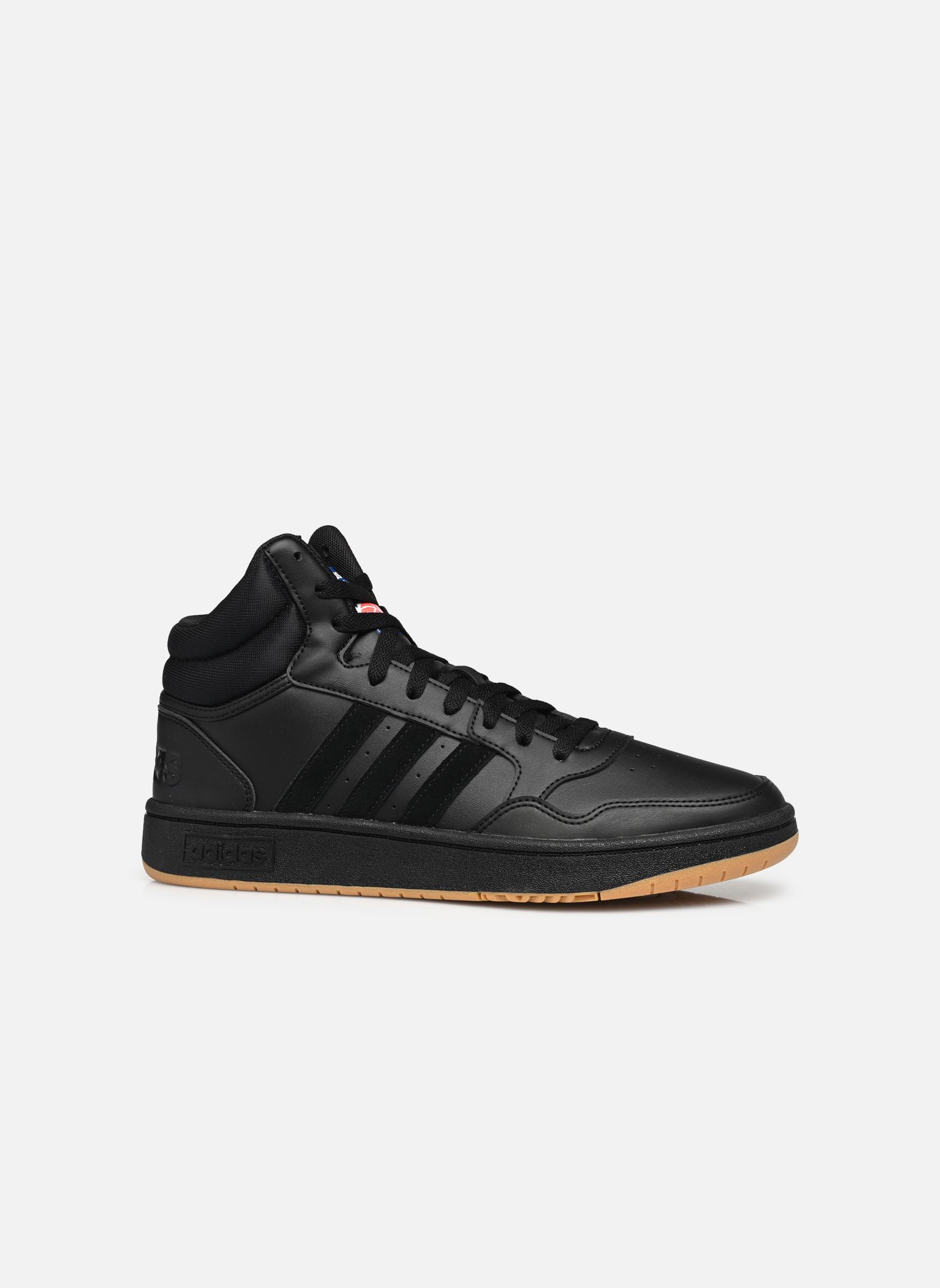 Baskets montantes Hoops 3.0 Mid M homme noir adidas sportswear Baskets montantes Hoops 3.0 Mid M homme noir CBLACK/CBLACK/FTWWHT
