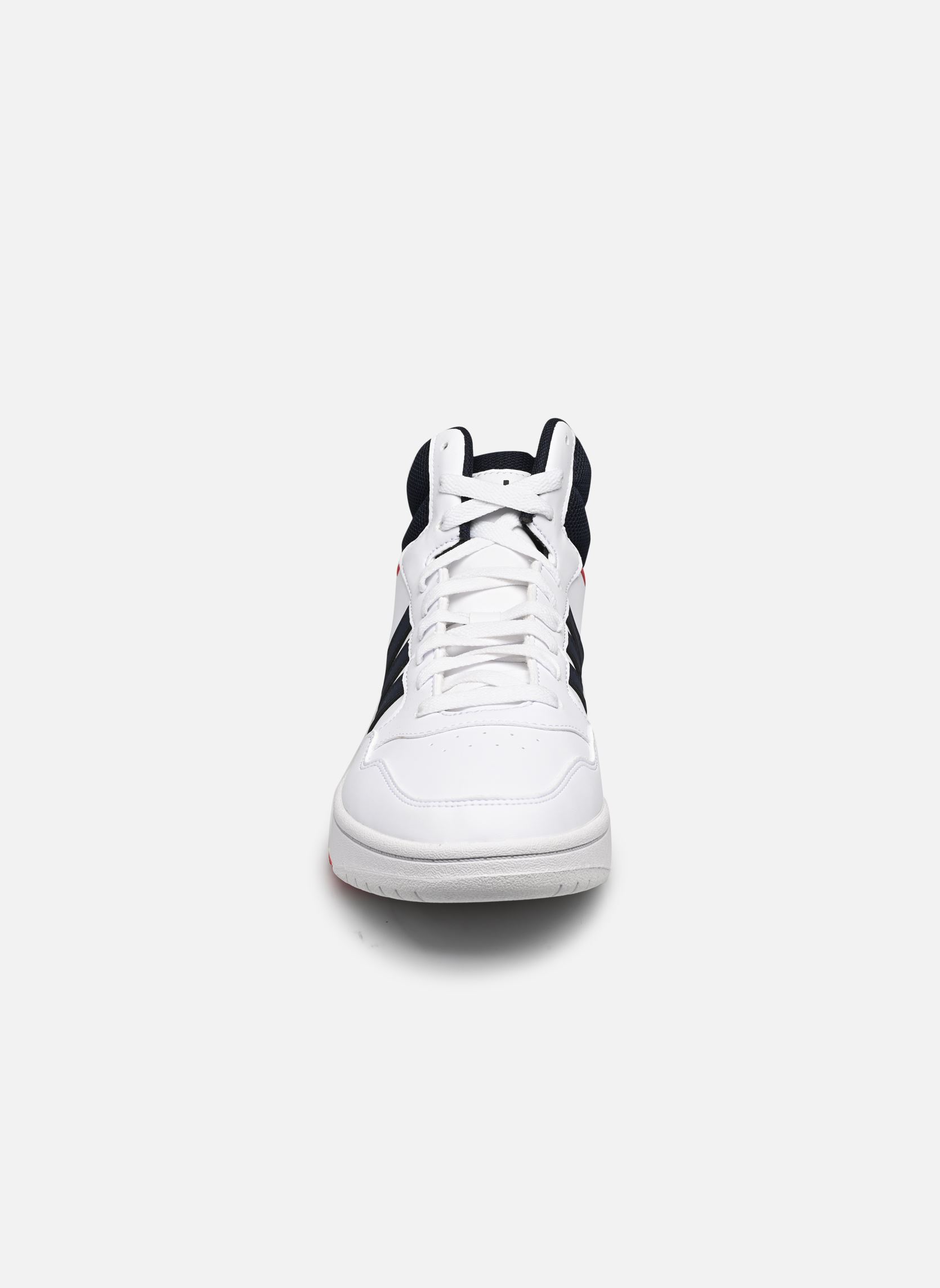 Sneakers alte Hoops 3.0 Mid M uomo bianco adidas sportswear Sneakers alte Hoops 3.0 Mid M uomo bianco Ftwwht/Legink/Vivred