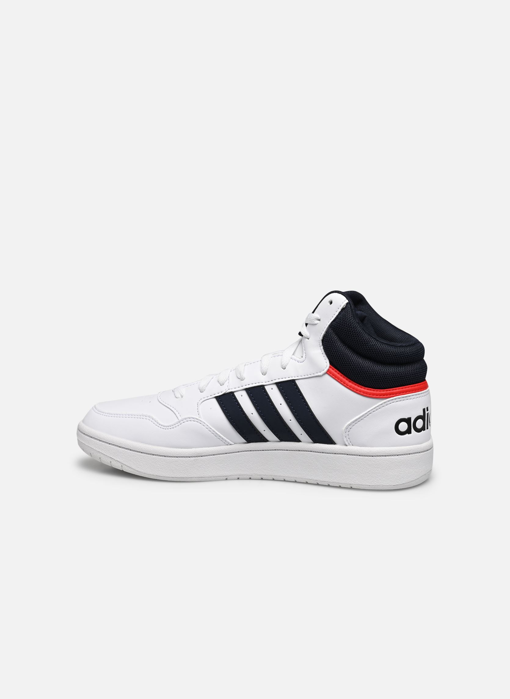 Sneakers alte Hoops 3.0 Mid M uomo bianco adidas sportswear Sneakers alte Hoops 3.0 Mid M uomo bianco Ftwwht/Legink/Vivred