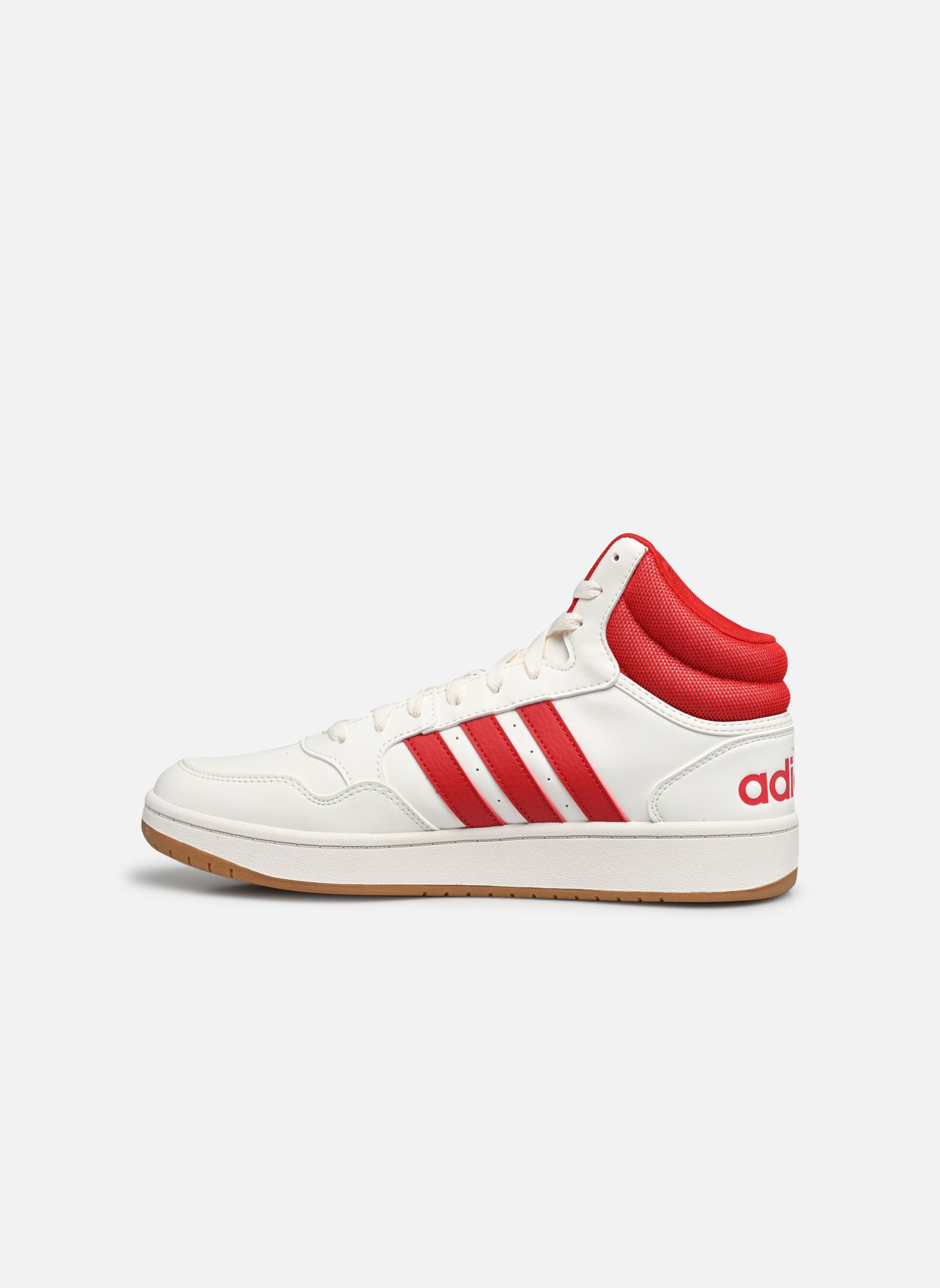 Knöchelhohe Sneaker Hoops 3.0 Mid M herren weiß adidas sportswear Knöchelhohe Sneaker Hoops 3.0 Mid M herren weiß CWHITE/BETSCA/GUM4