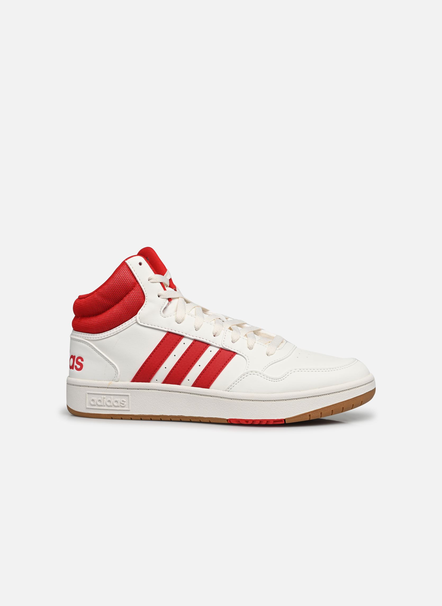 Knöchelhohe Sneaker Hoops 3.0 Mid M herren weiß adidas sportswear Knöchelhohe Sneaker Hoops 3.0 Mid M herren weiß CWHITE/BETSCA/GUM4