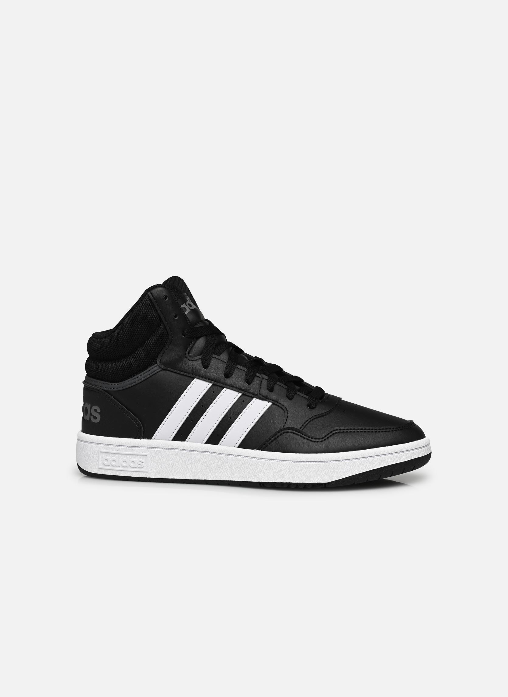 Hoge sneakers Hoops 3.0 Mid M heren zwart adidas sportswear Hoge sneakers Hoops 3.0 Mid M heren zwart CBLACK/FTWWHT/GRESIX