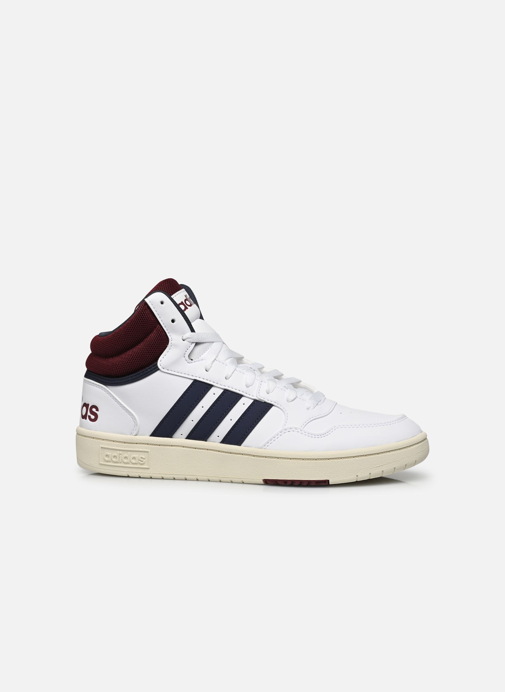 Baskets montantes Hoops 3.0 Mid M homme blanc adidas sportswear Baskets montantes Hoops 3.0 Mid M homme blanc FTWWHT/SHANAV/SHARED