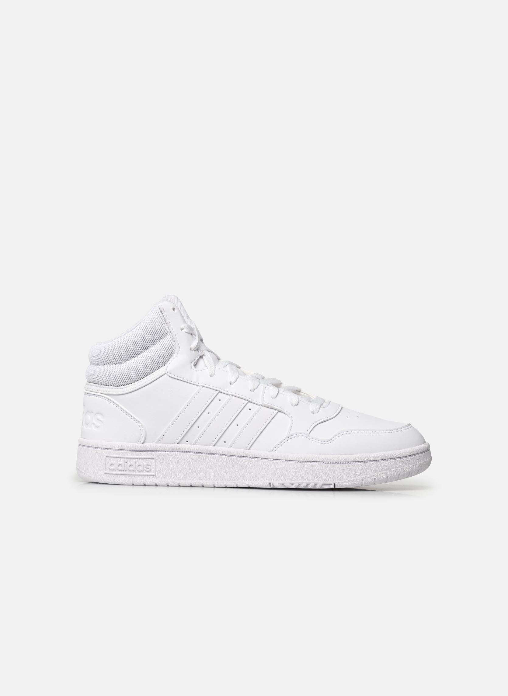 Baskets montantes Hoops 3.0 Mid M homme blanc adidas sportswear Baskets montantes Hoops 3.0 Mid M homme blanc FTWWHT/FTWWHT/FTWWHT