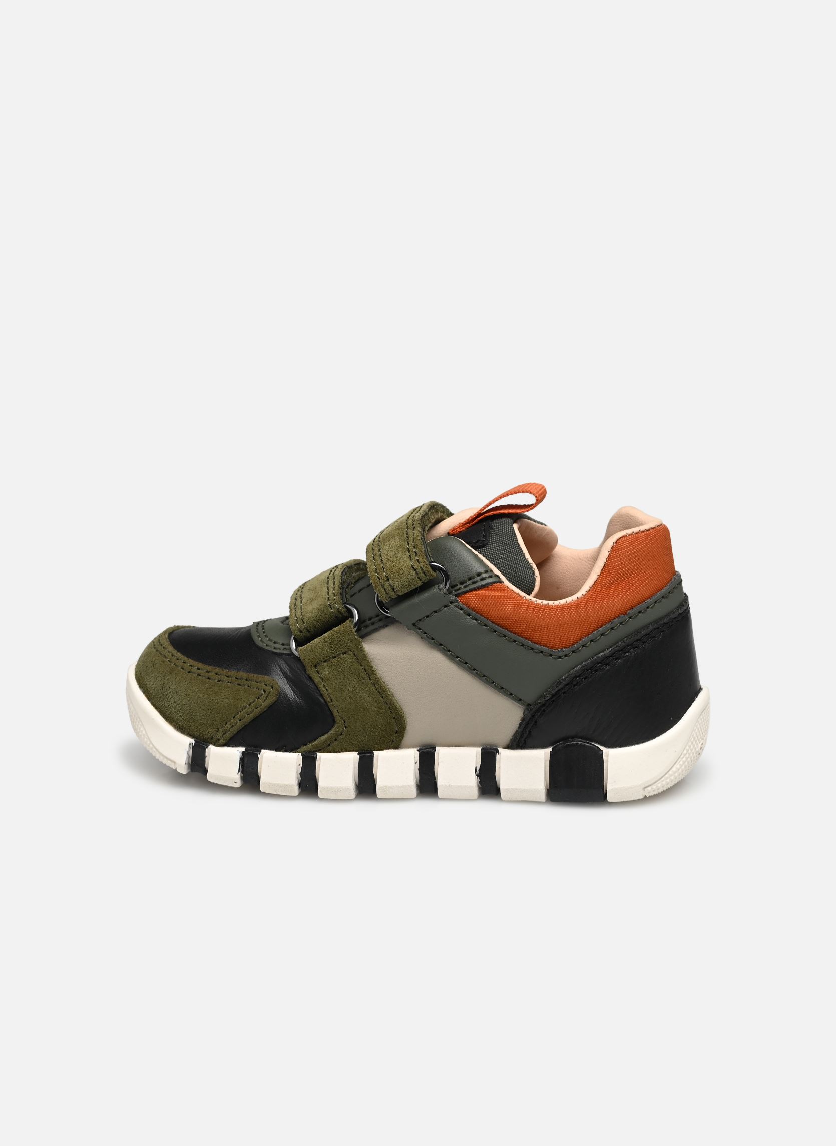 Baskets hautes B IUPIDOO BOY vert Geox Baskets hautes B IUPIDOO BOY vert VERT FONCE/NOIR