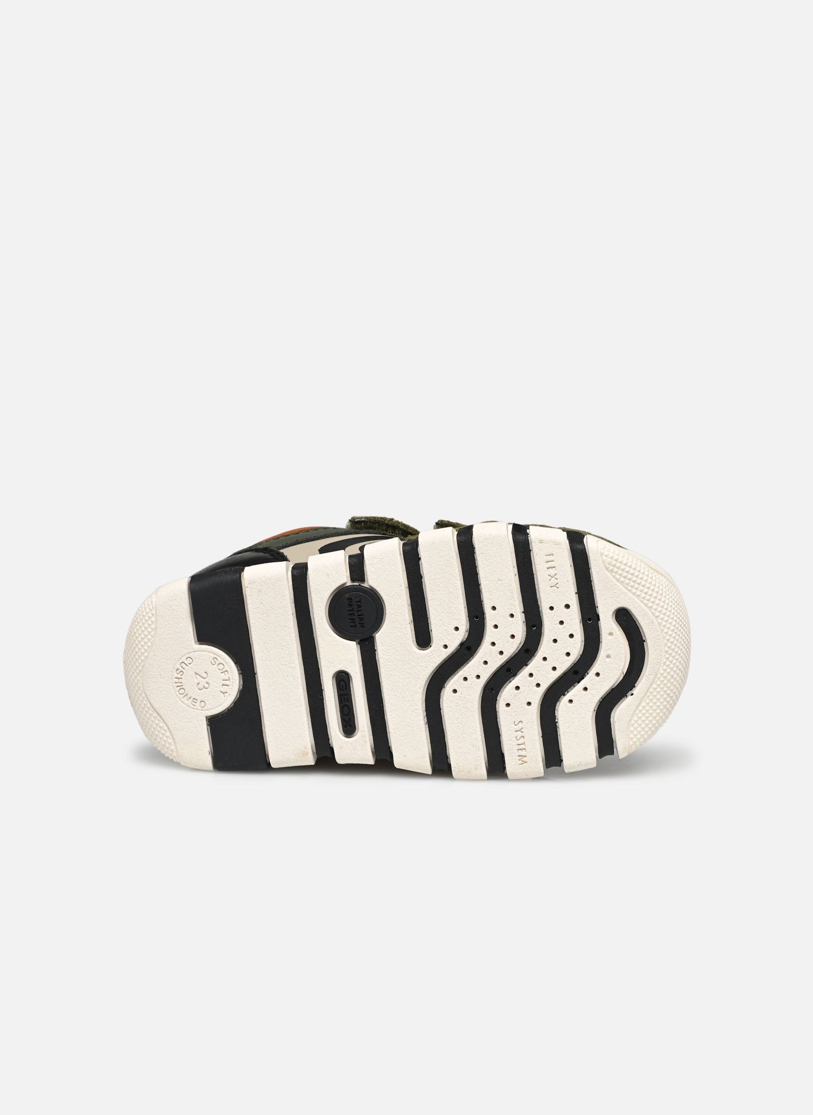 Baskets hautes B IUPIDOO BOY vert Geox Baskets hautes B IUPIDOO BOY vert VERT FONCE/NOIR
