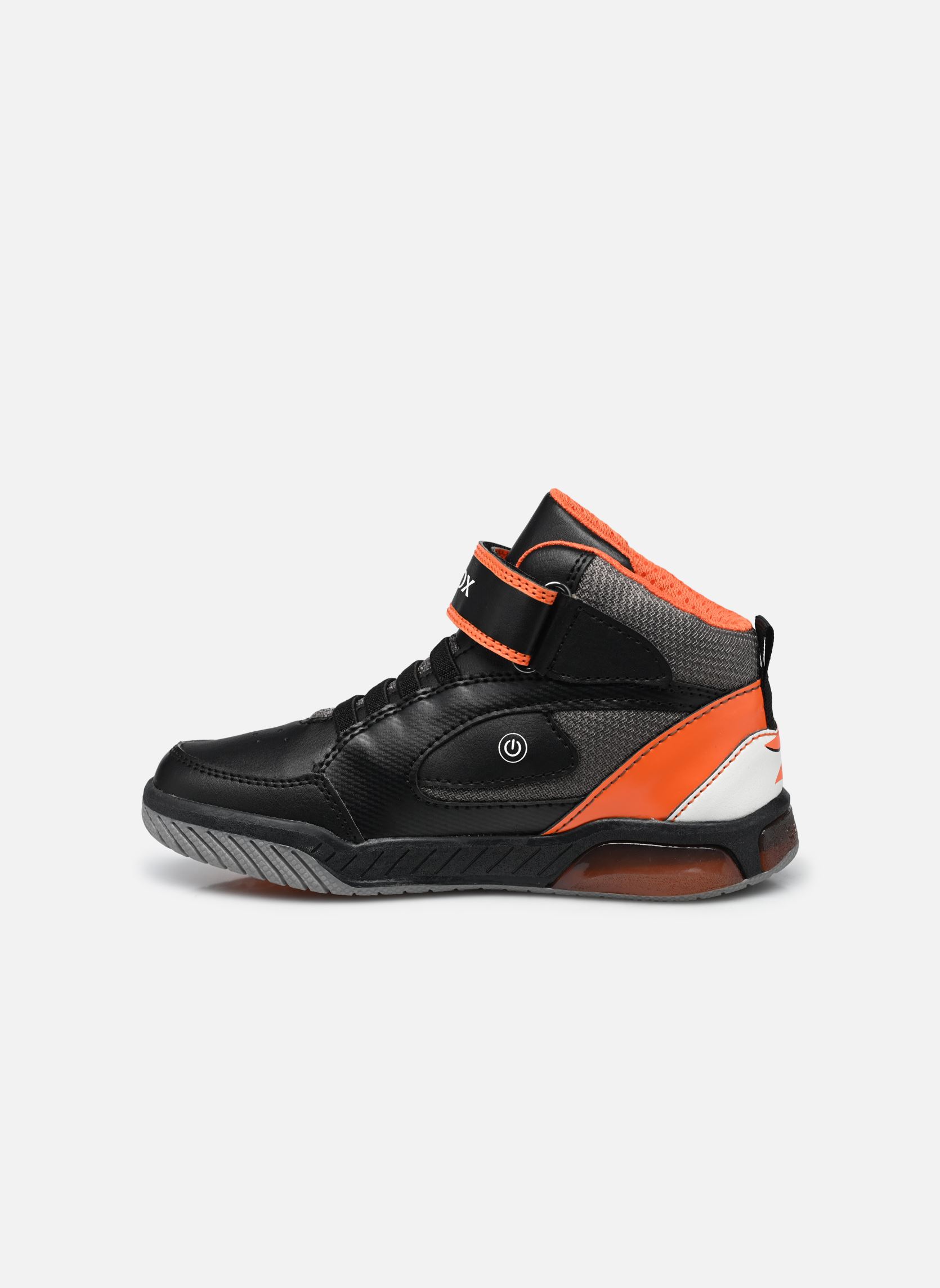 Knöchelhohe Sneaker J INEK BOY jungen schwarz Geox Knöchelhohe Sneaker J INEK BOY jungen schwarz Noir / Orange
