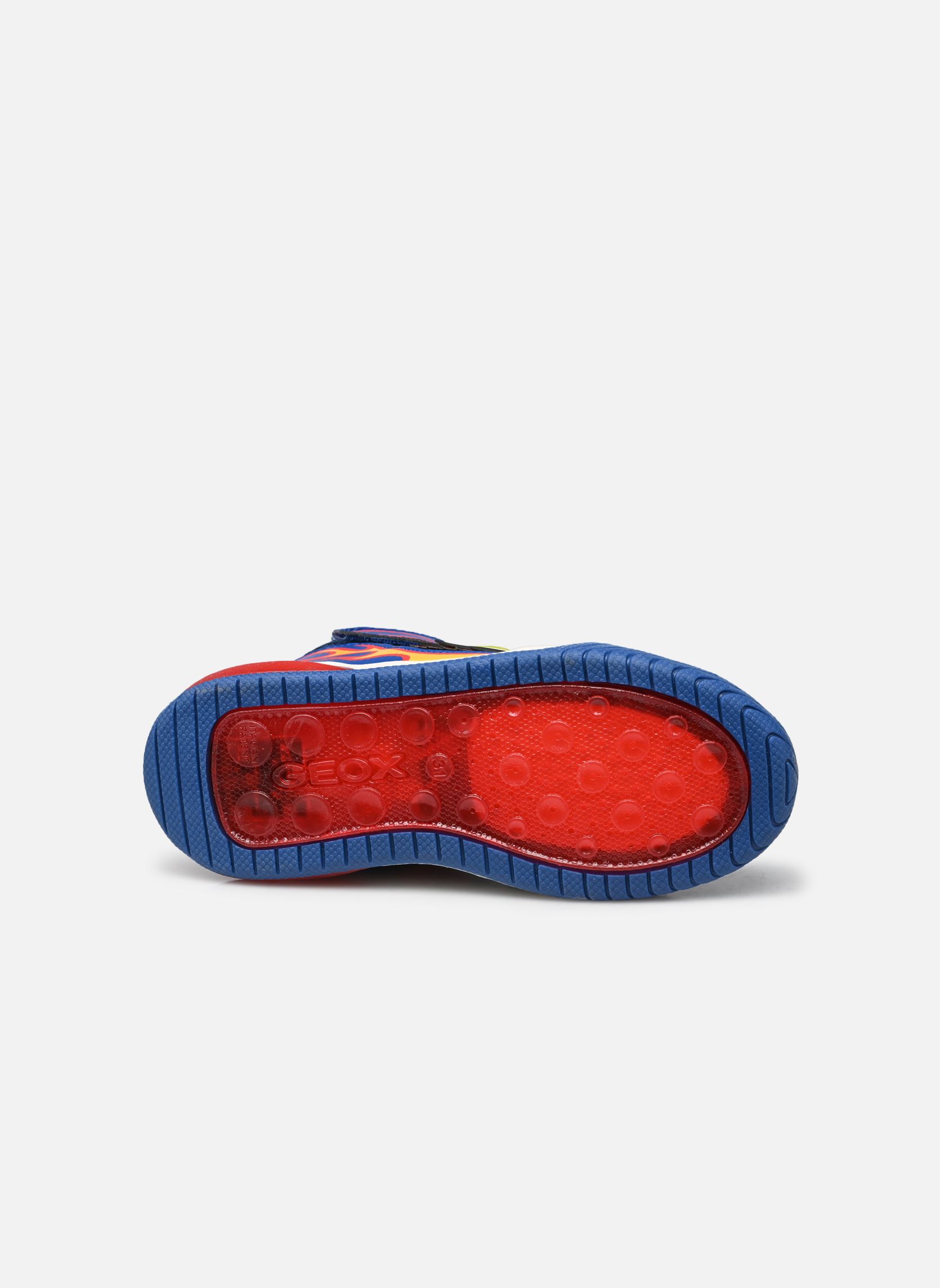 Baskets hautes J INEK BOY garçon bleu Geox Baskets hautes J INEK BOY garçon bleu Bleu Royal / Rouge