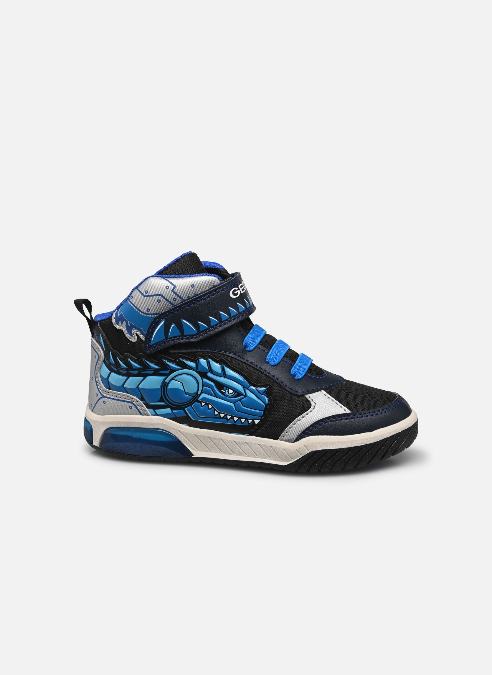 Knöchelhohe Sneaker J INEK BOY jungen mehrfarbig Geox Knöchelhohe Sneaker J INEK BOY jungen mehrfarbig Bleu Mar/Turquoise