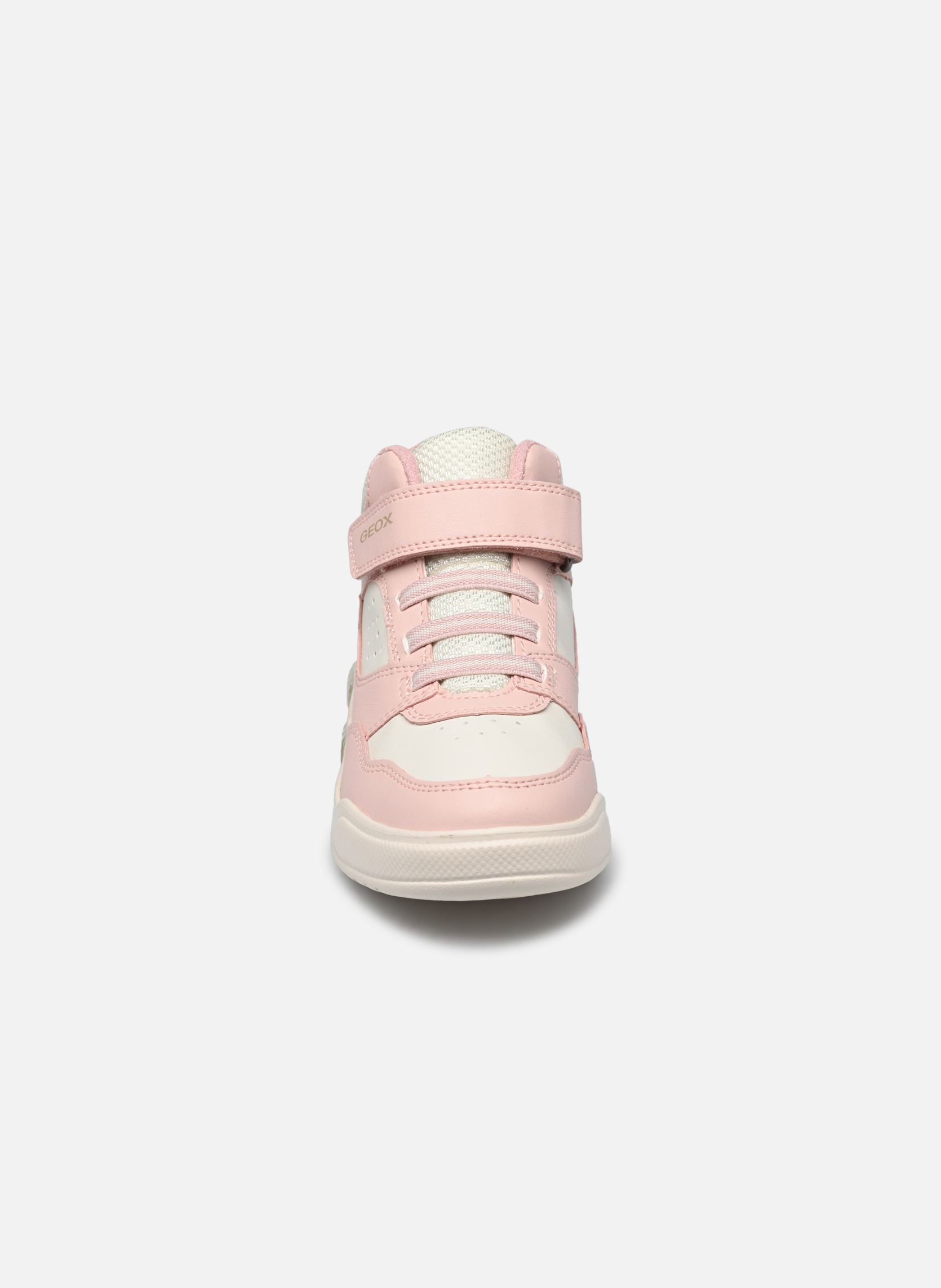 Hoge sneakers J ILLUMINUS GIRL meisjes roze Geox Hoge sneakers J ILLUMINUS GIRL meisjes roze LT ROSE/LT IVORY